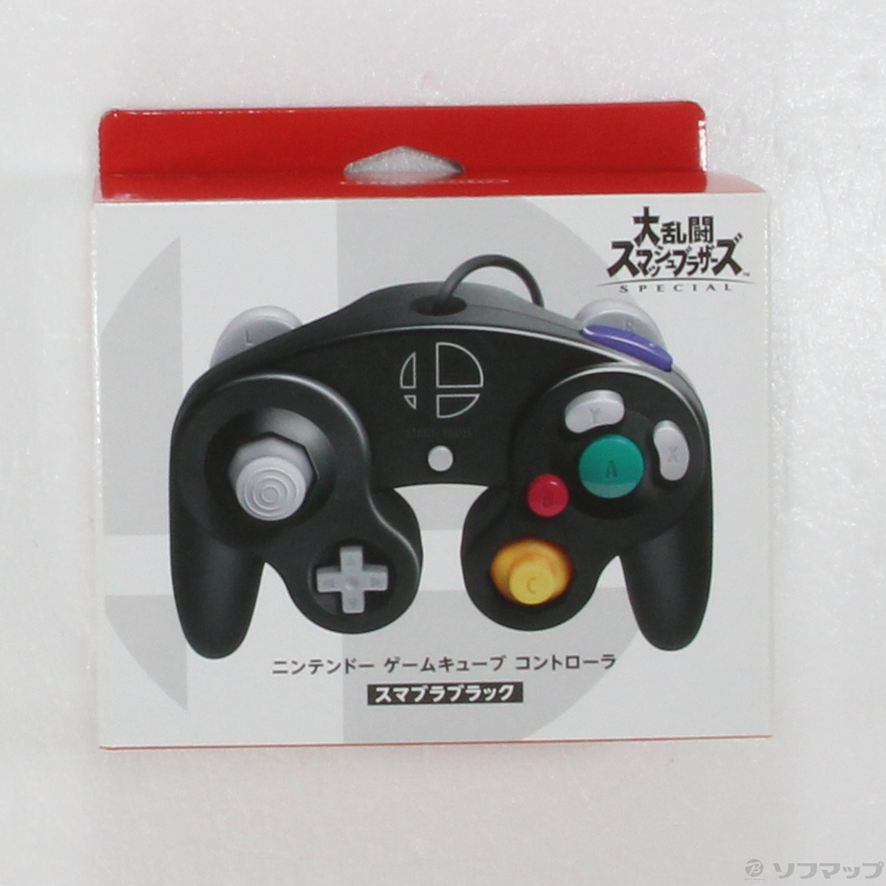 中古】ニンテンドー ゲームキューブ コントローラ スマブラブラック