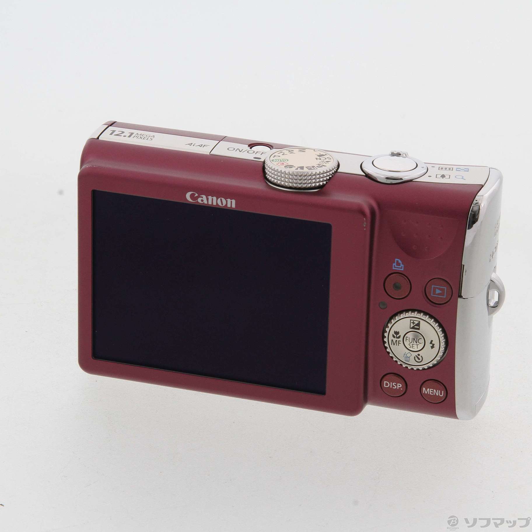 中古】PowerShot SX200 IS (1210万画素／12倍ズーム／ボルドーレッド