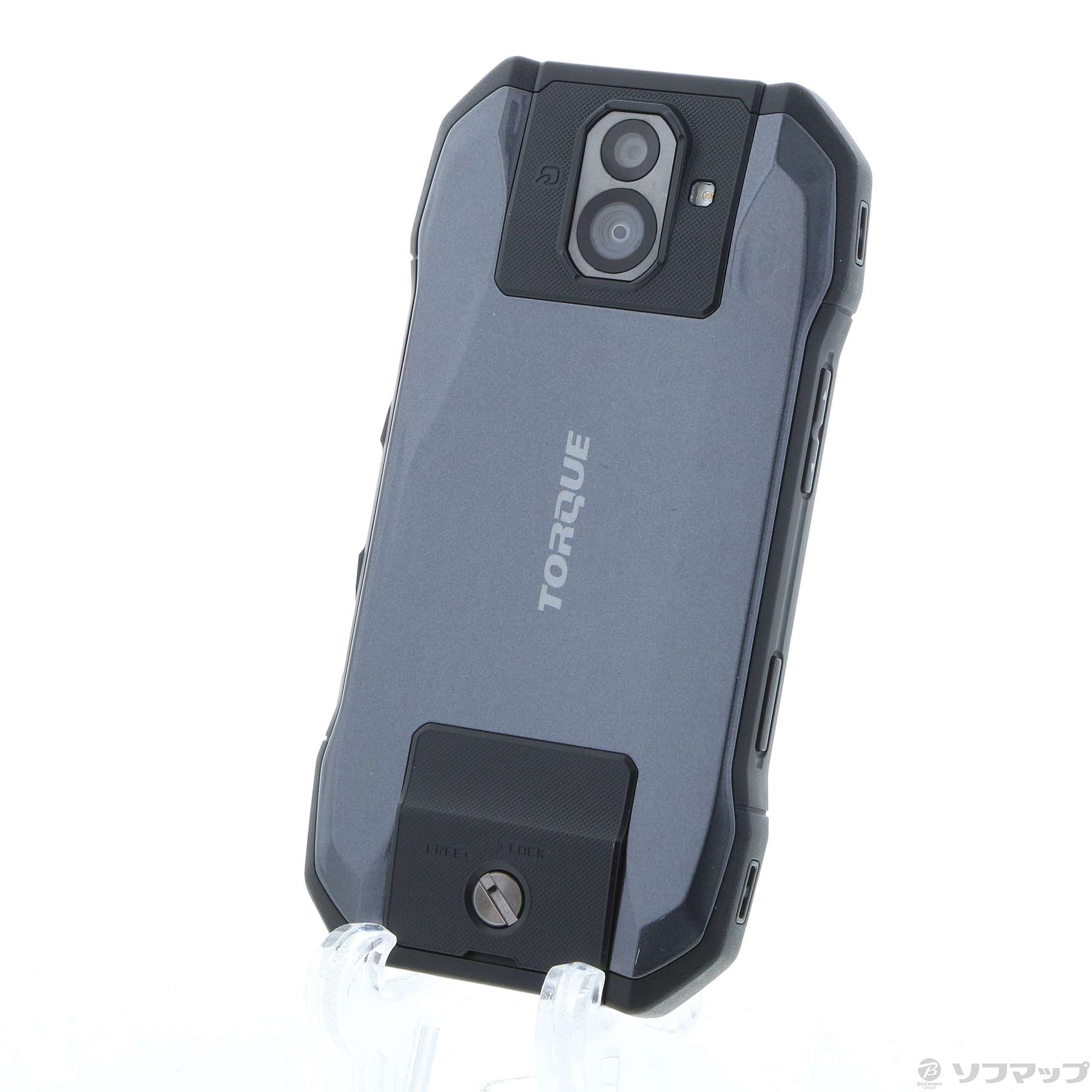 中古】TORQUE G04 64GB ブラック KYV46 auロック解除SIMフリー
