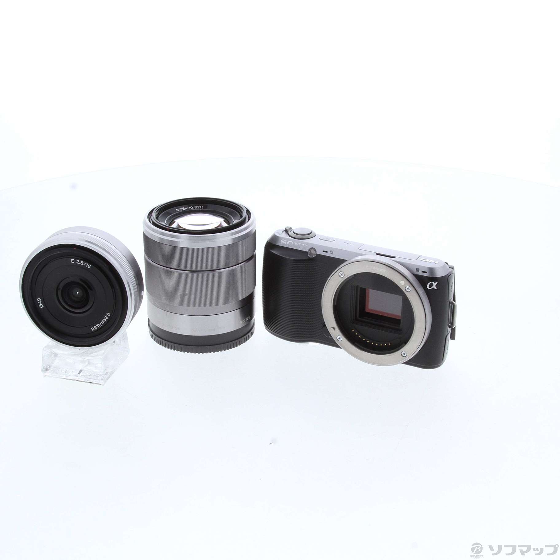 SONY ソニー NEX-C3 ダブルレンズキット 16mm 18-55mm Amazon | SONY ミラーレス一眼 α NEX-C3 ダブルレンズキット E 16mm F2