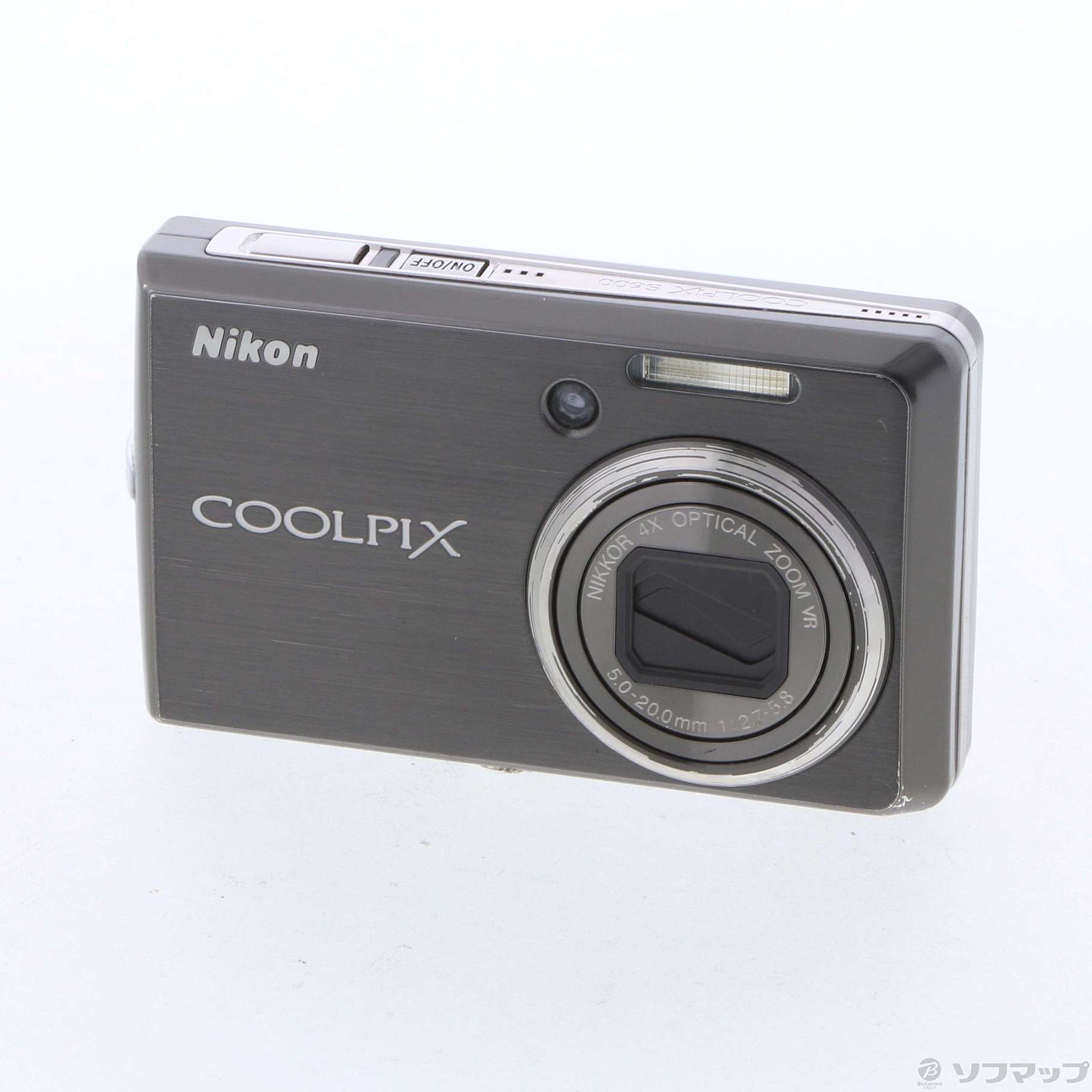 中古】COOLPIX S600 (1000万画素／4倍ズーム／アーバンブラック) [2133037827604] - リコレ！|ビックカメラグループ  ソフマップの中古通販サイト