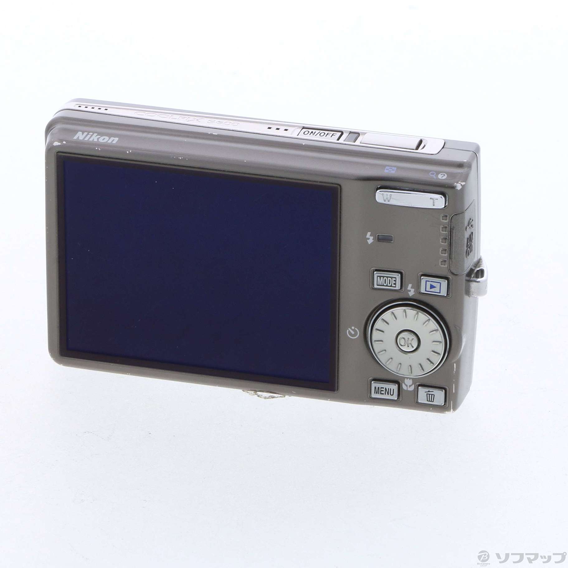 中古】COOLPIX S600 (1000万画素／4倍ズーム／アーバンブラック 