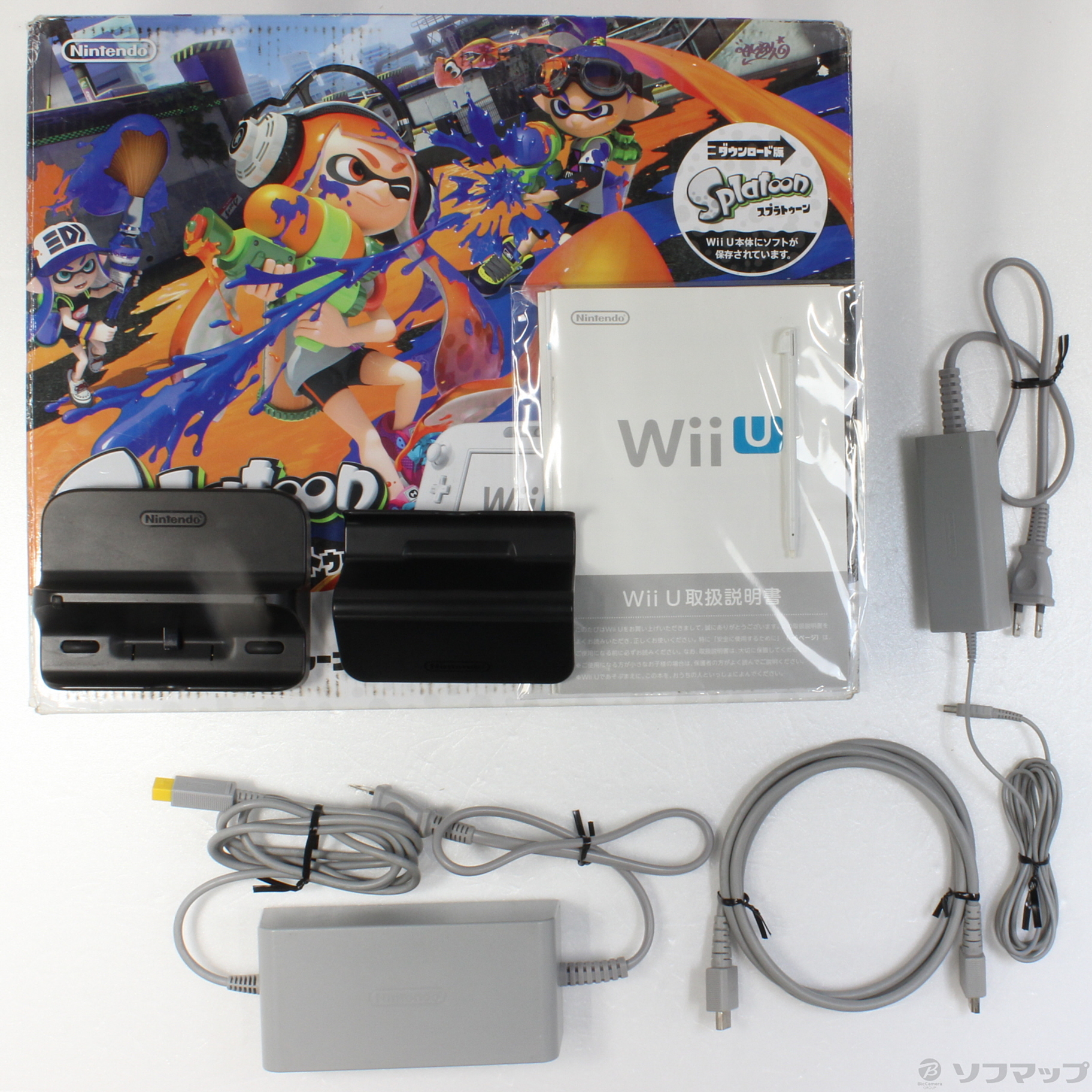 中古】Wii U スプラトゥーンセット WUP-S-WAGY [2133037830413