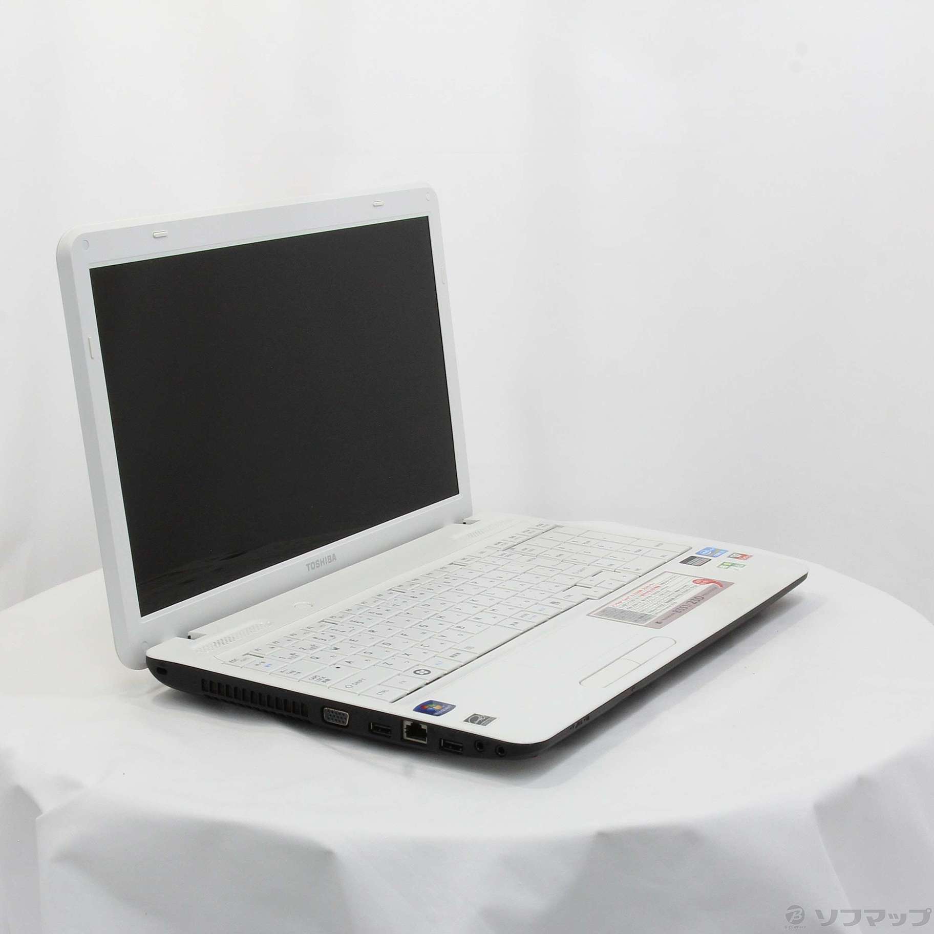 【中古】格安安心パソコン dynabook B351／23D PB35123DSTW ※バッテリー完全消耗 [2133037841099 ...