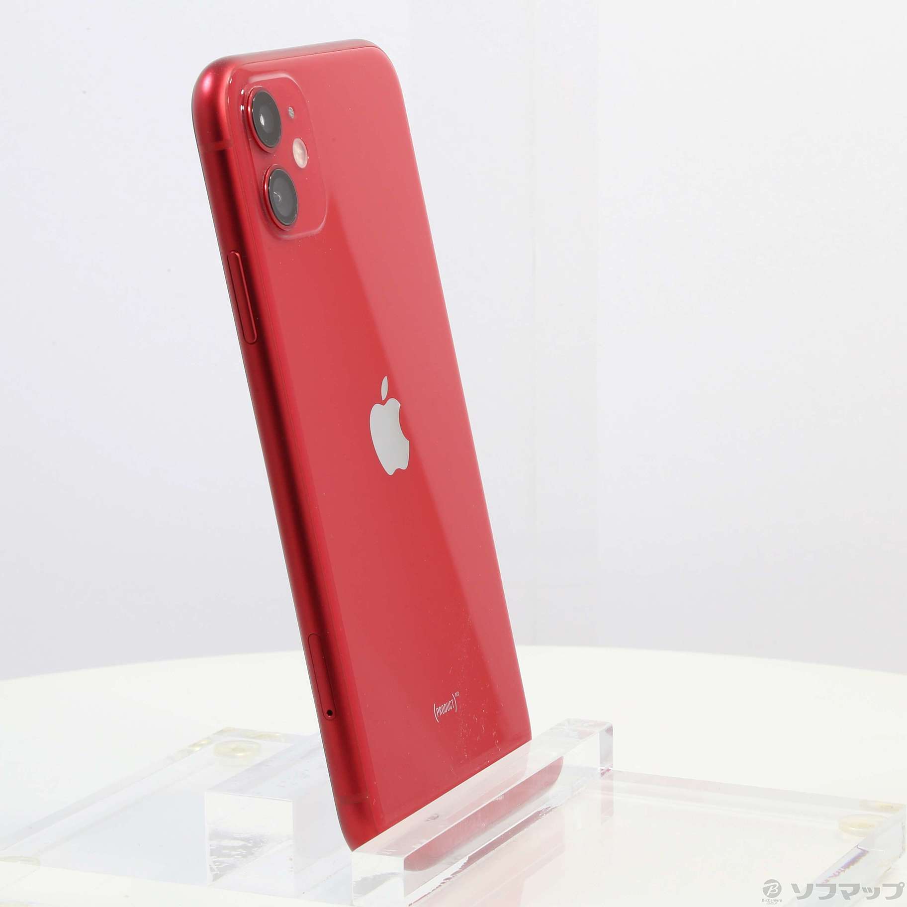中古】iPhone11 128GB プロダクトレッド MWM32J／A SIMフリー