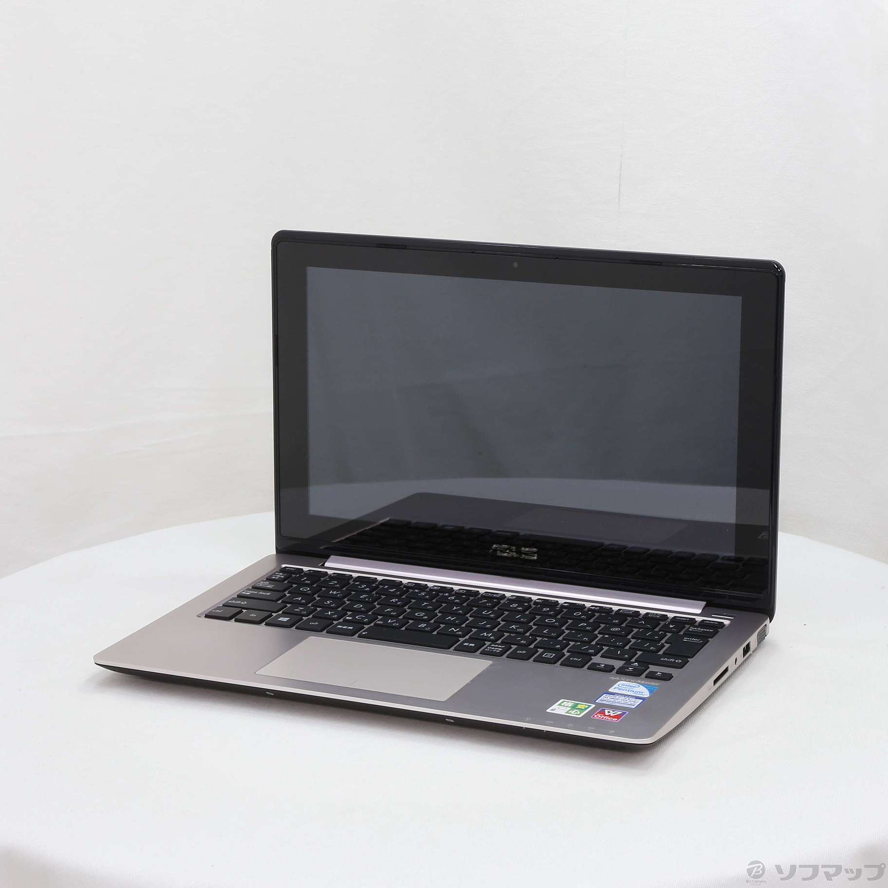 格安安心パソコン VivoBook X202E X202E-CT987 スチールグレー