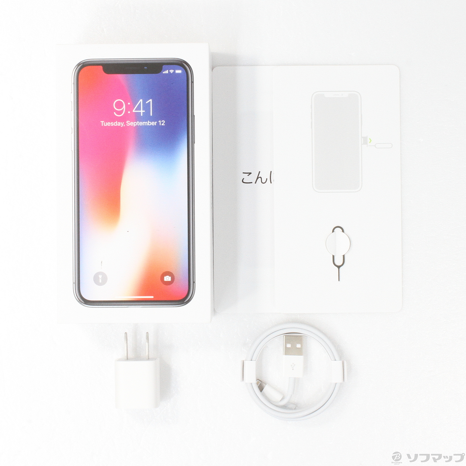 中古】セール対象品 iPhoneX 256GB スペースグレイ MQC12J／A SIMフリー ◇05/21(土)値下げ！  [2133037856482] - リコレ！|ビックカメラグループ ソフマップの中古通販サイト