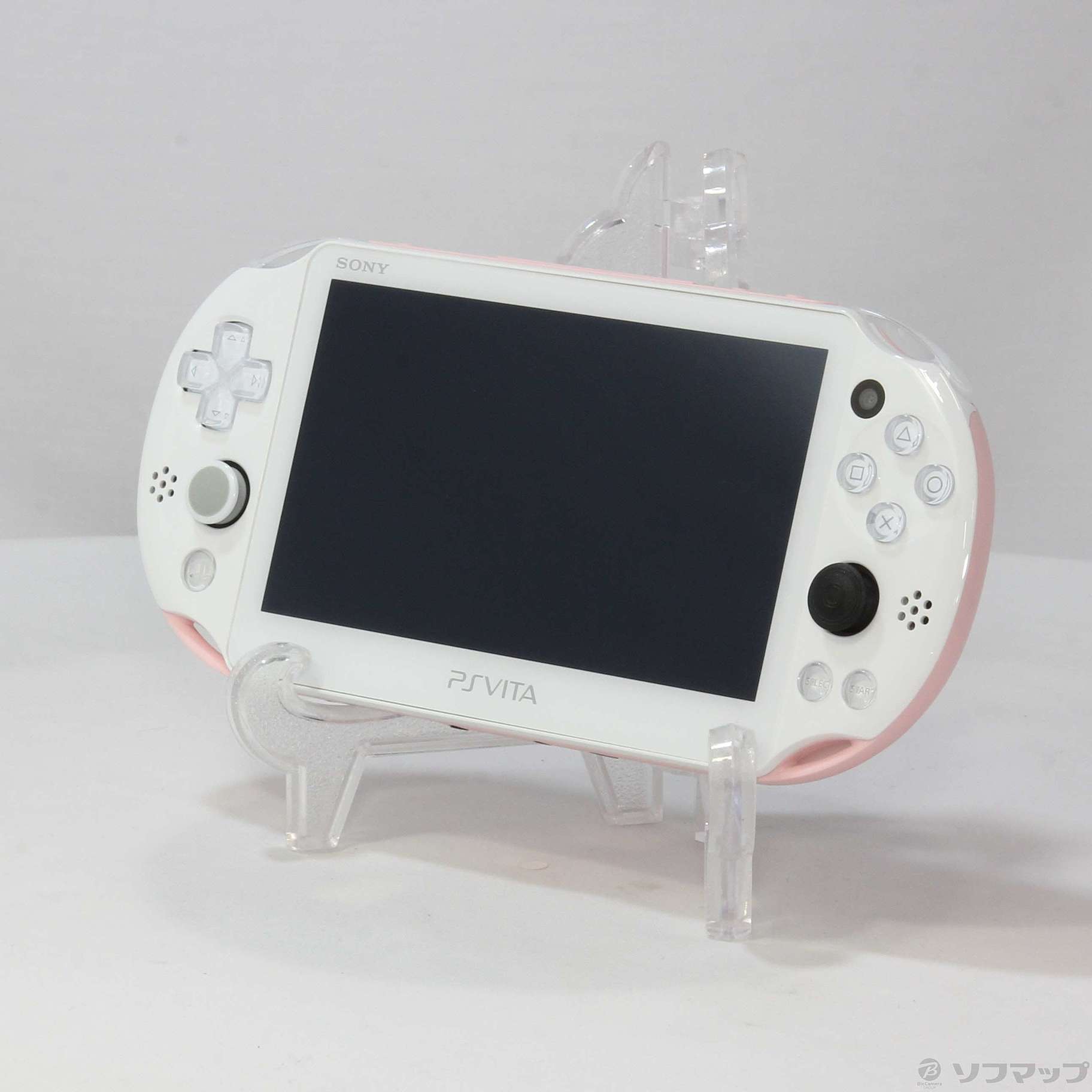 中古】PlayStation Vita Wi-Fiモデル ライトピンク／ホワイト ...