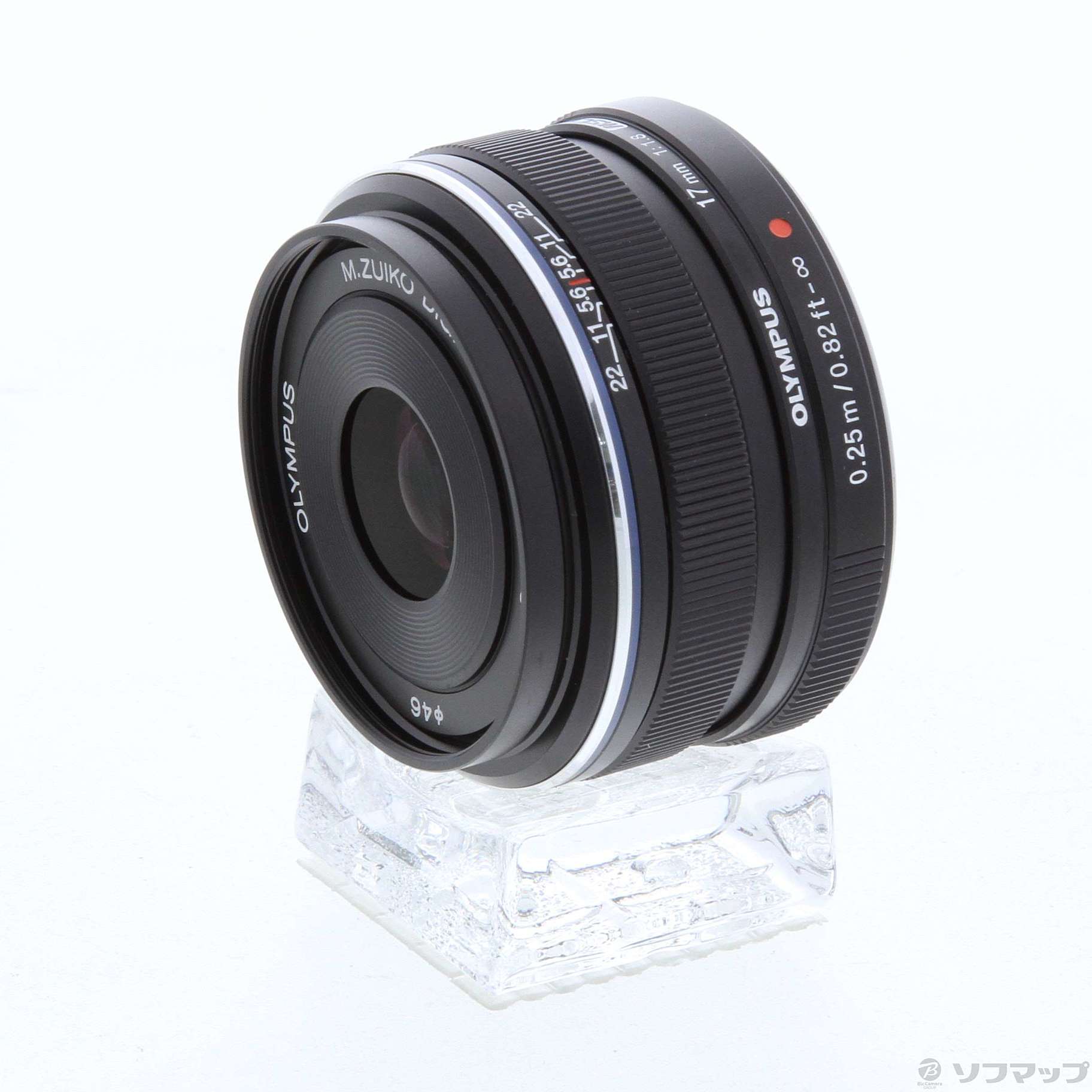 レンズ(単焦点)OLYMPUS M.ZUIKO DIGITAL 17mm F1.8 ブラック - レンズ