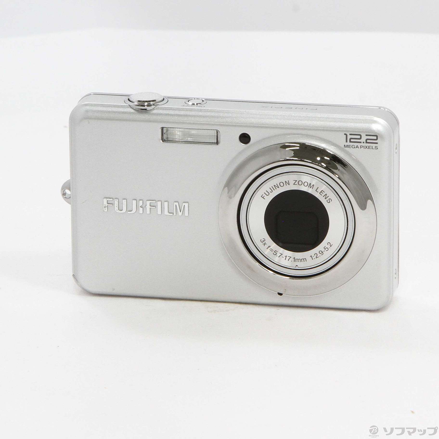 FinePix J30 (1220万画素／3倍ズーム／シルバー)