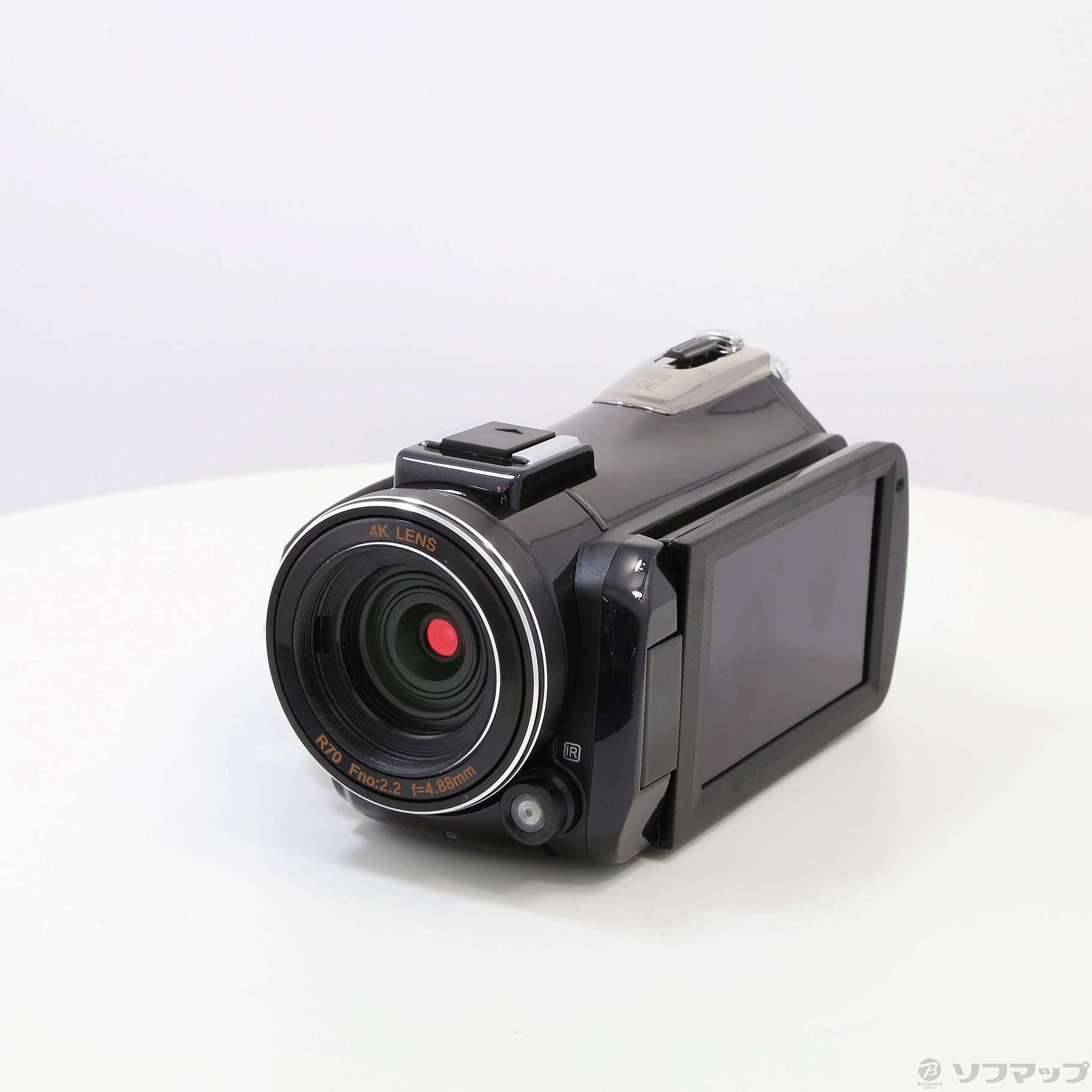 おしゃれ】 SONY製イメージセンサー搭載 4Kビデオカメラ DV-AC3-BK ...