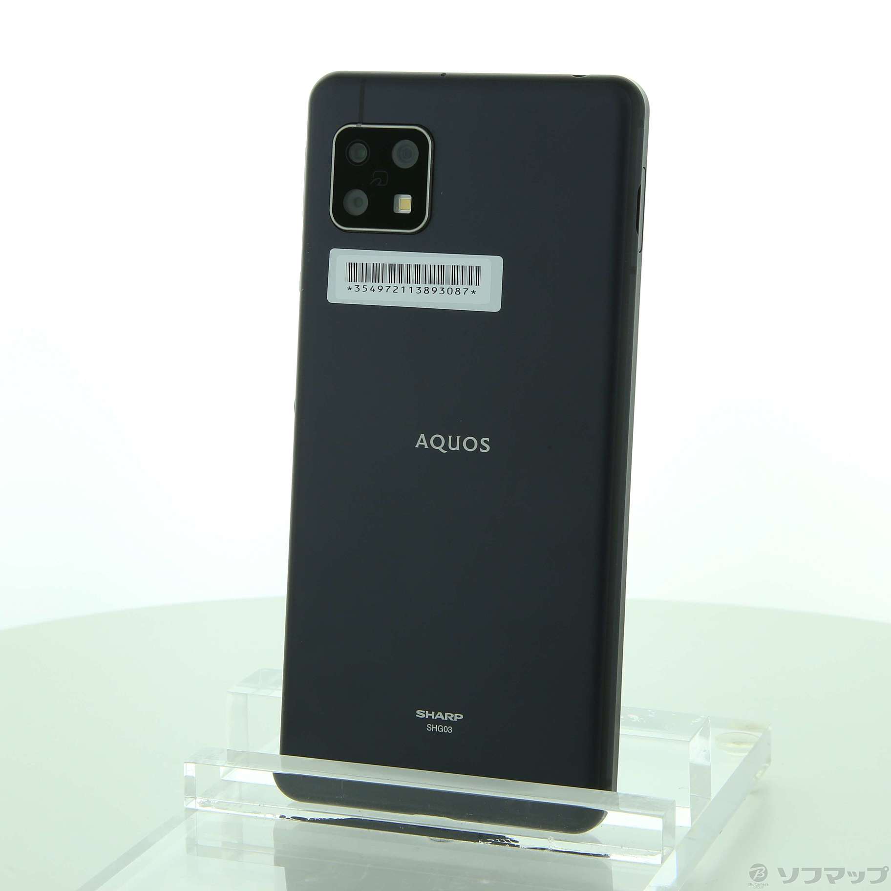 中古】AQUOS sense5G 64GB ブラック SHG03 auロック解除SIMフリー ...