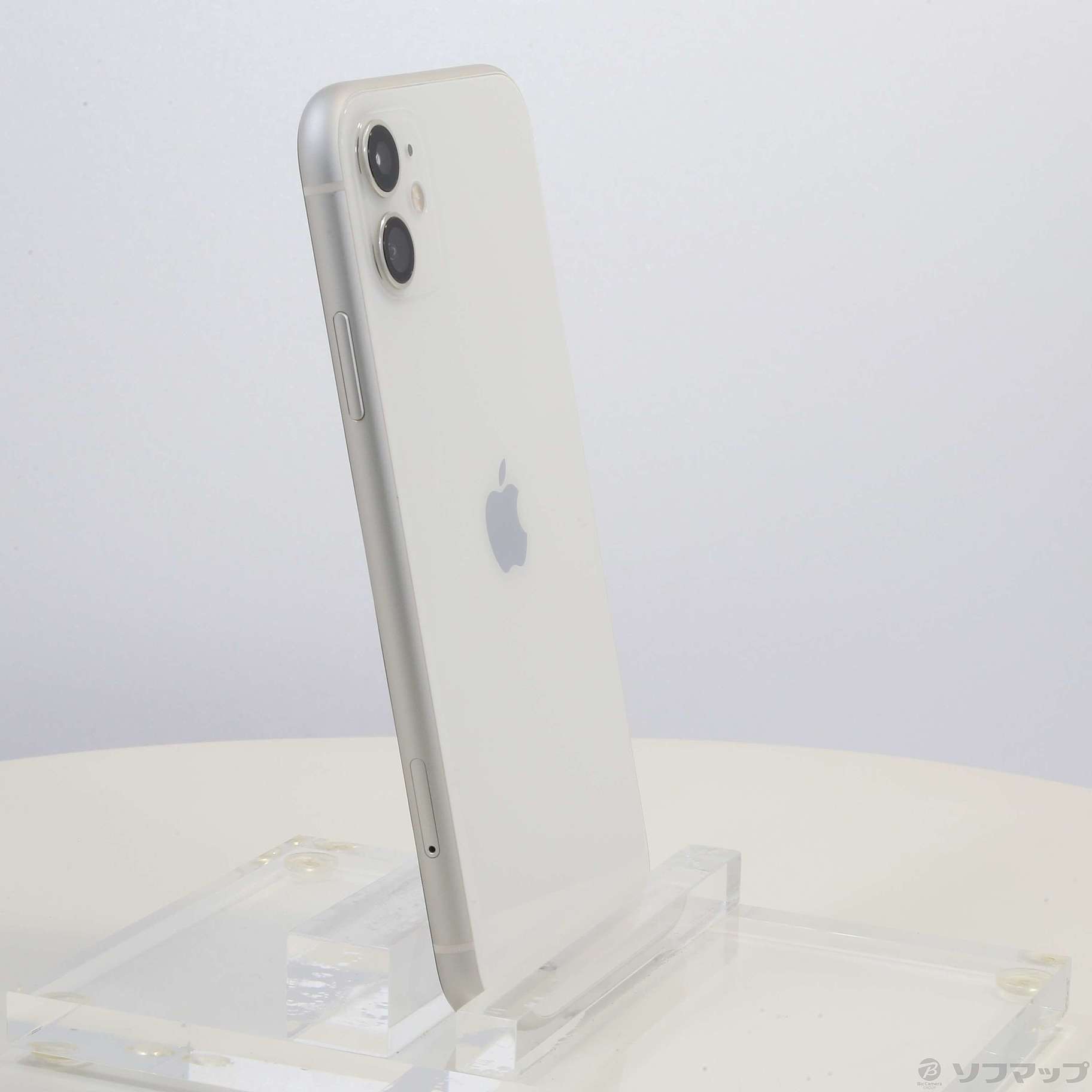 中古】iPhone11 128GB ホワイト MWM22J／A SoftBank [2133037878637