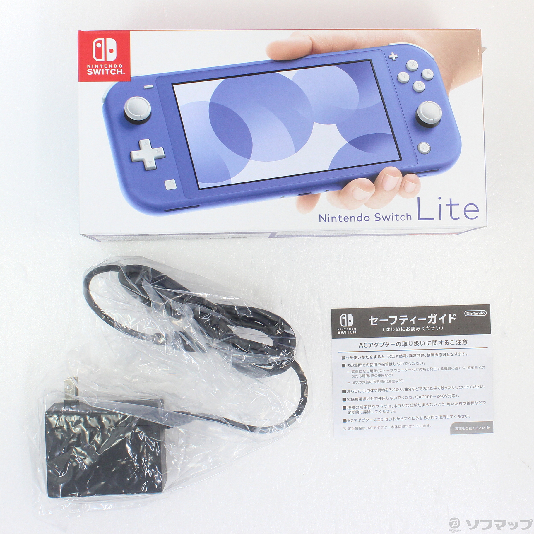 中古】Nintendo Switch Lite ブルー [2133037881569] - リコレ！|ビックカメラグループ ソフマップの中古通販サイト