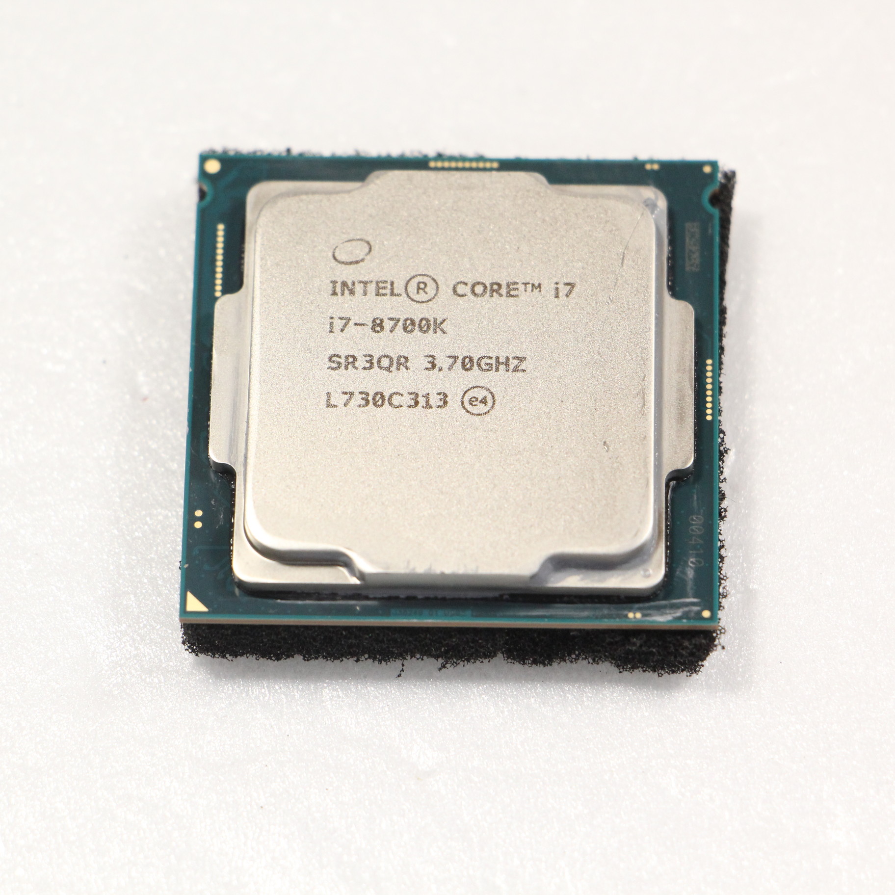 INTEL CPU Core i7 8700K 6コア12スレッド 3.70GHZ SR3QR 起動確認済 