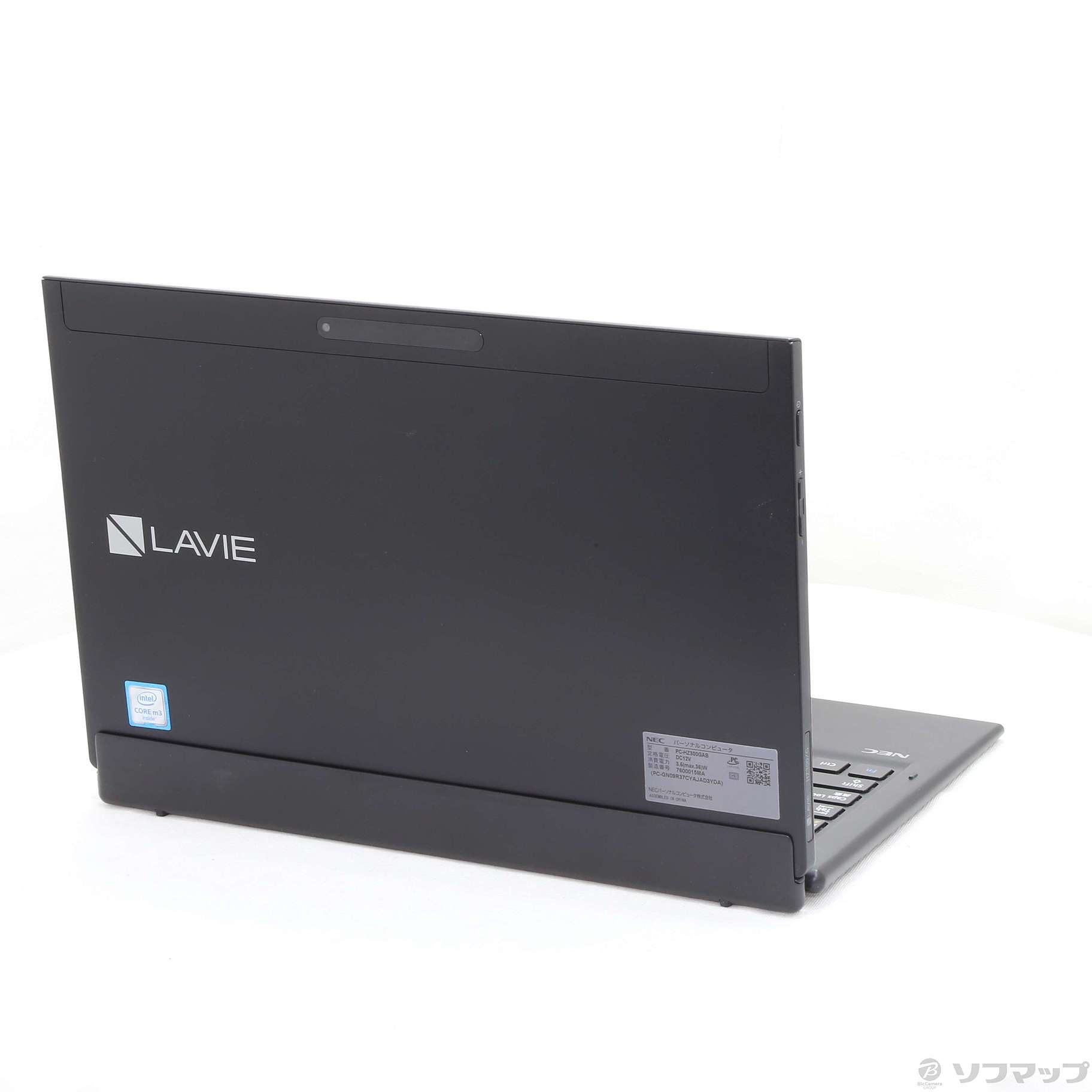 LaVie Hybrid ZERO HZ300／GAB PC-HZ300GAB ストームブラック 〔Windows 10〕 ◇03/16(水)値下げ！