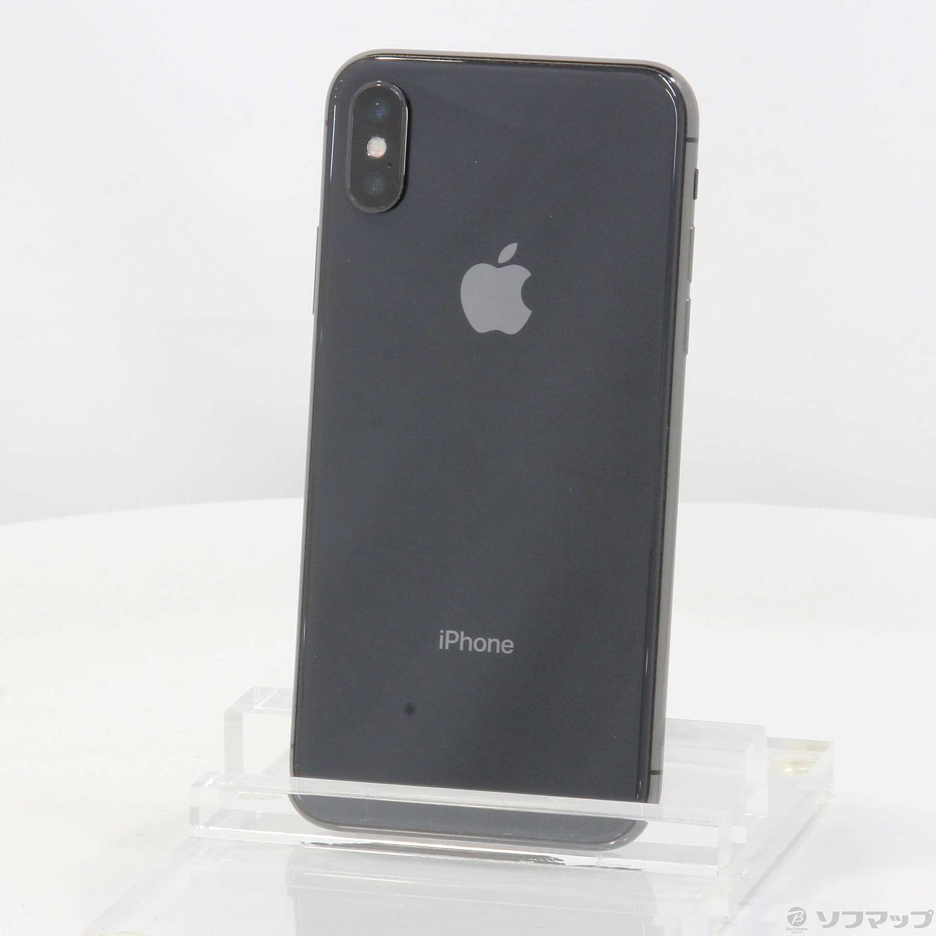 完成品-Apple(アップル) iPhoneX 256GB スペースグレイ NQC1•2J／A SIM