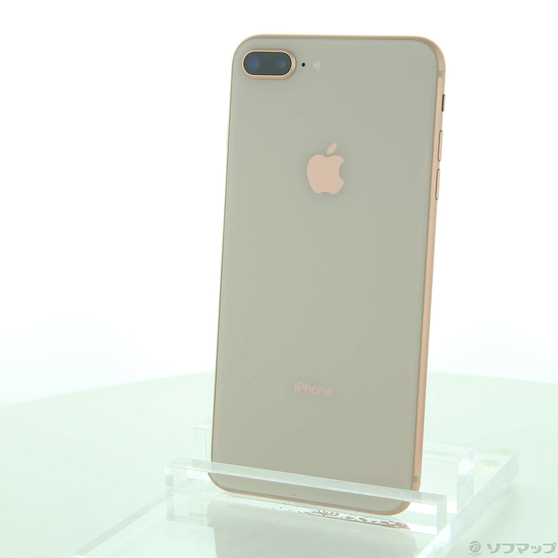 中古】iPhone8 Plus 64GB ゴールド MQ9M2J／A SIMフリー