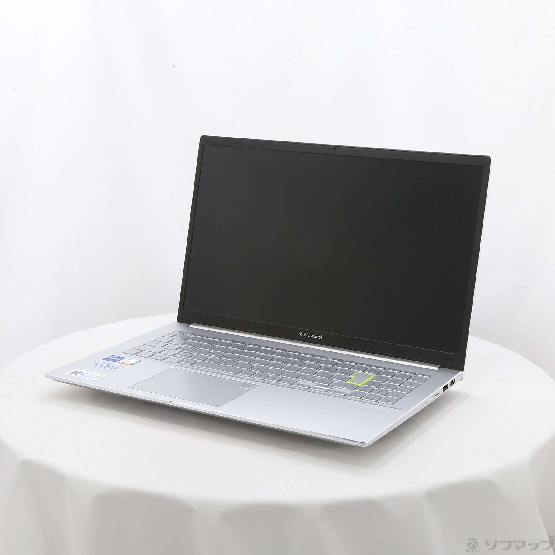 中古】VivoBook S15 S533EA S533EA-BQ032TS ドリーミーホワイト 
