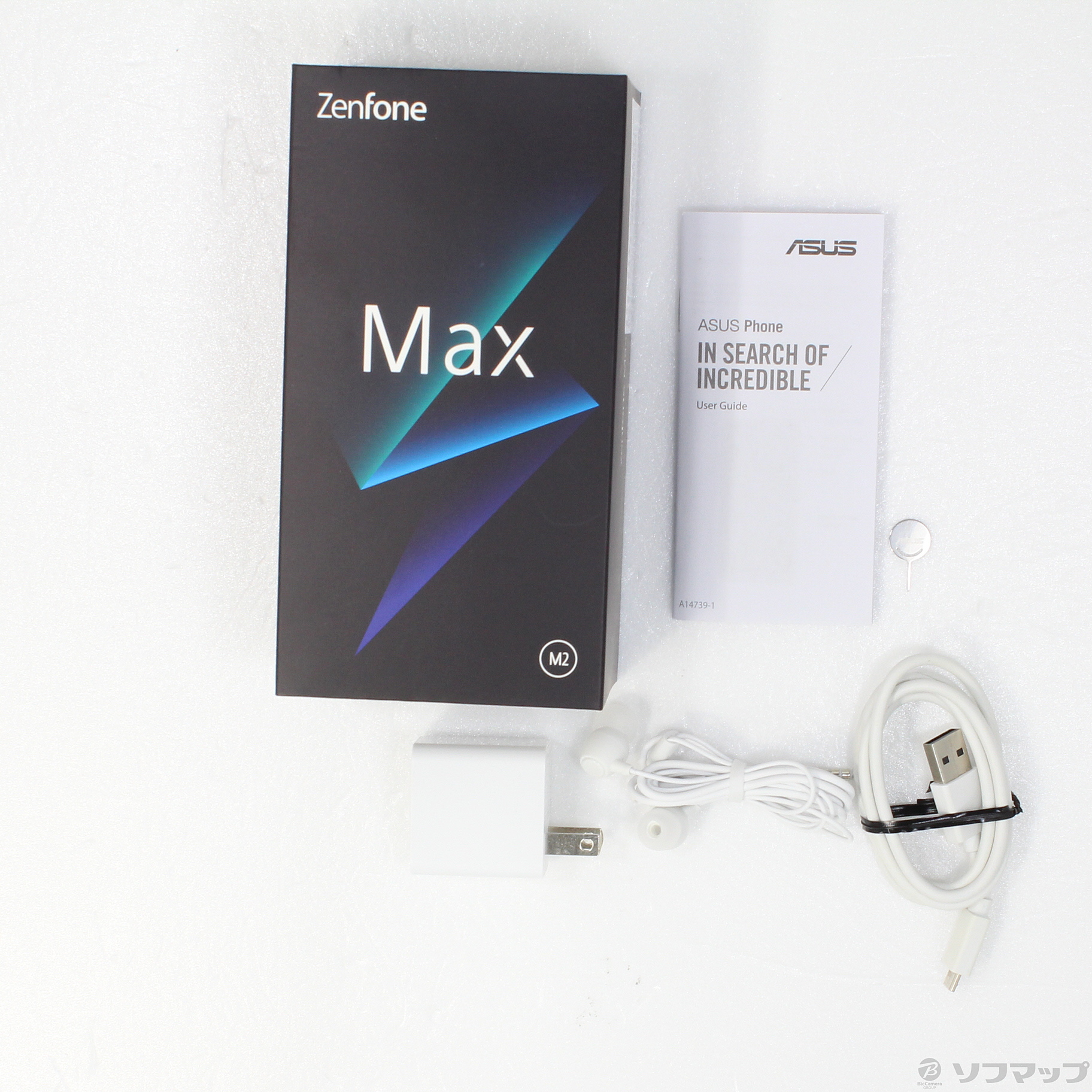 売り値下 ZenFone Max M2 SIMフリー スペースブルー B633KL