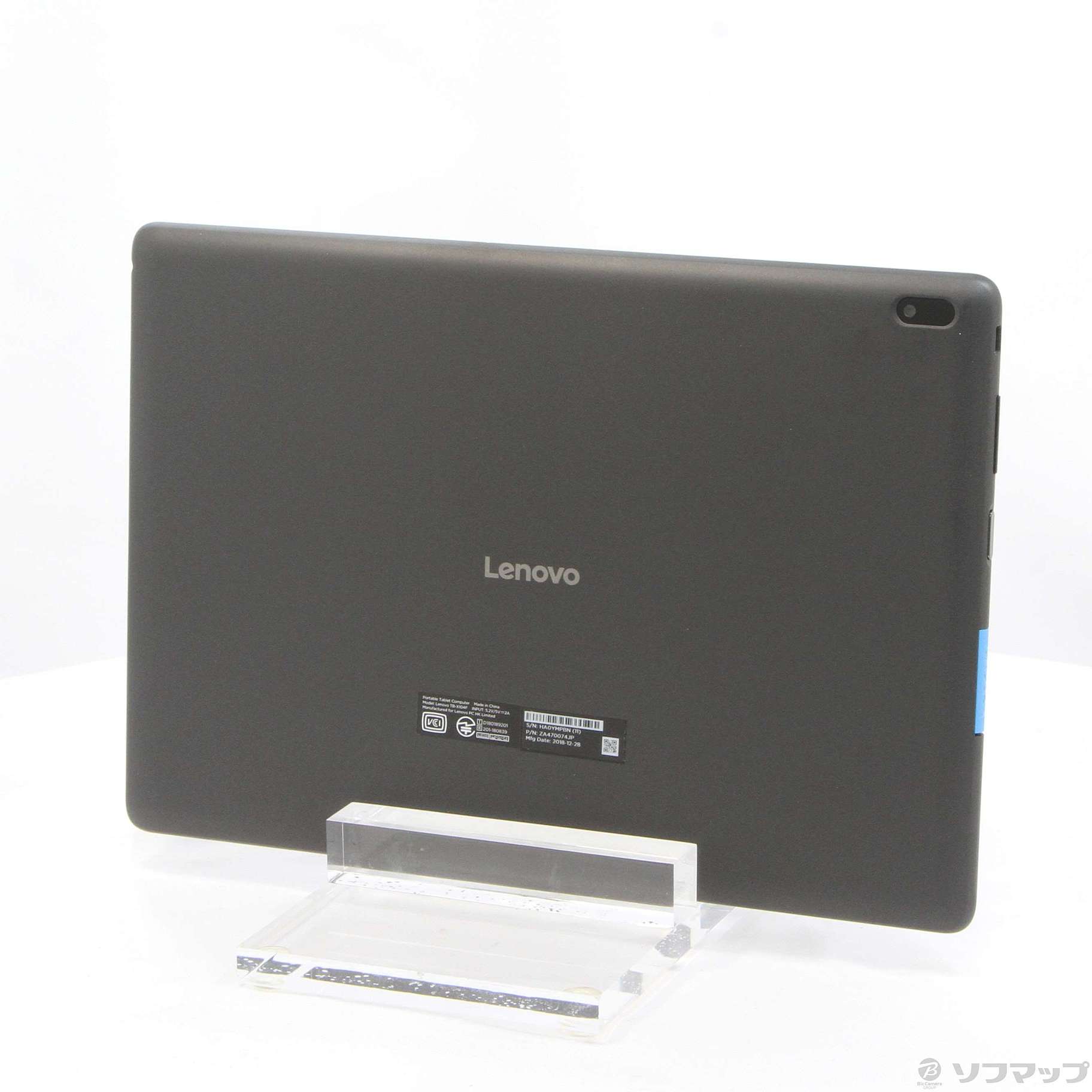 中古】Lenovo Tab E10 16GB スレートブラック ZA470074JP Wi-Fi
