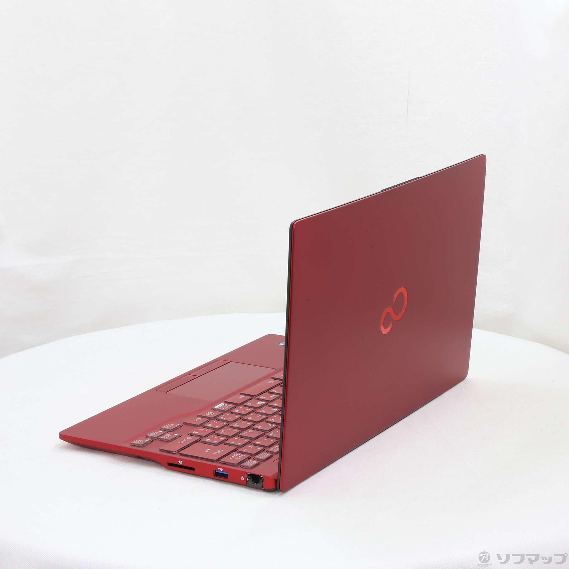 中古】〔展示品〕 LIFEBOOK UH90／F3 FMVU90F3R ガーネット