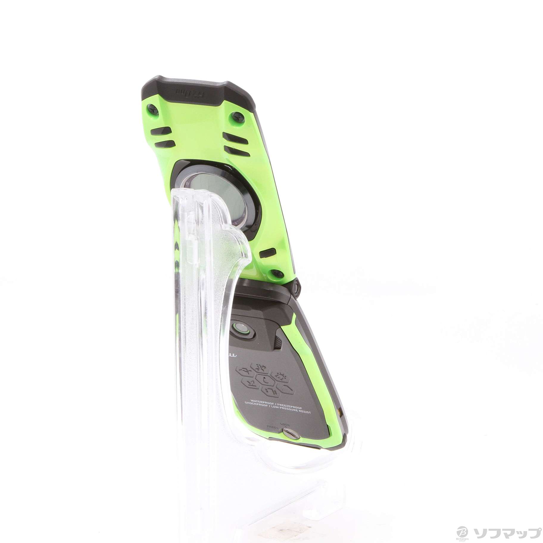 中古】GzOne TYPE-XX KYY31 リキッドグリーン SIMフリー