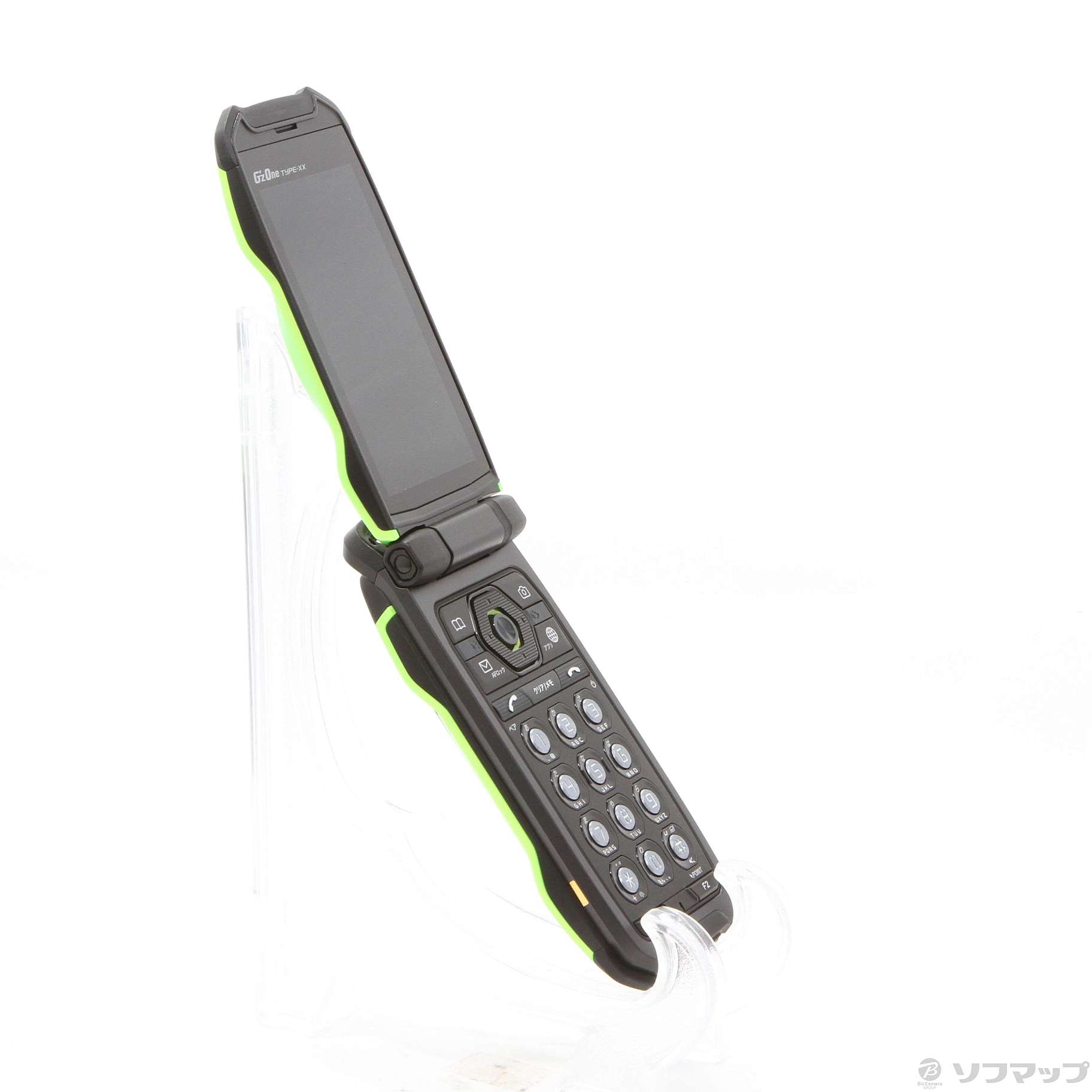中古】GzOne TYPE-XX KYY31 リキッドグリーン SIMフリー