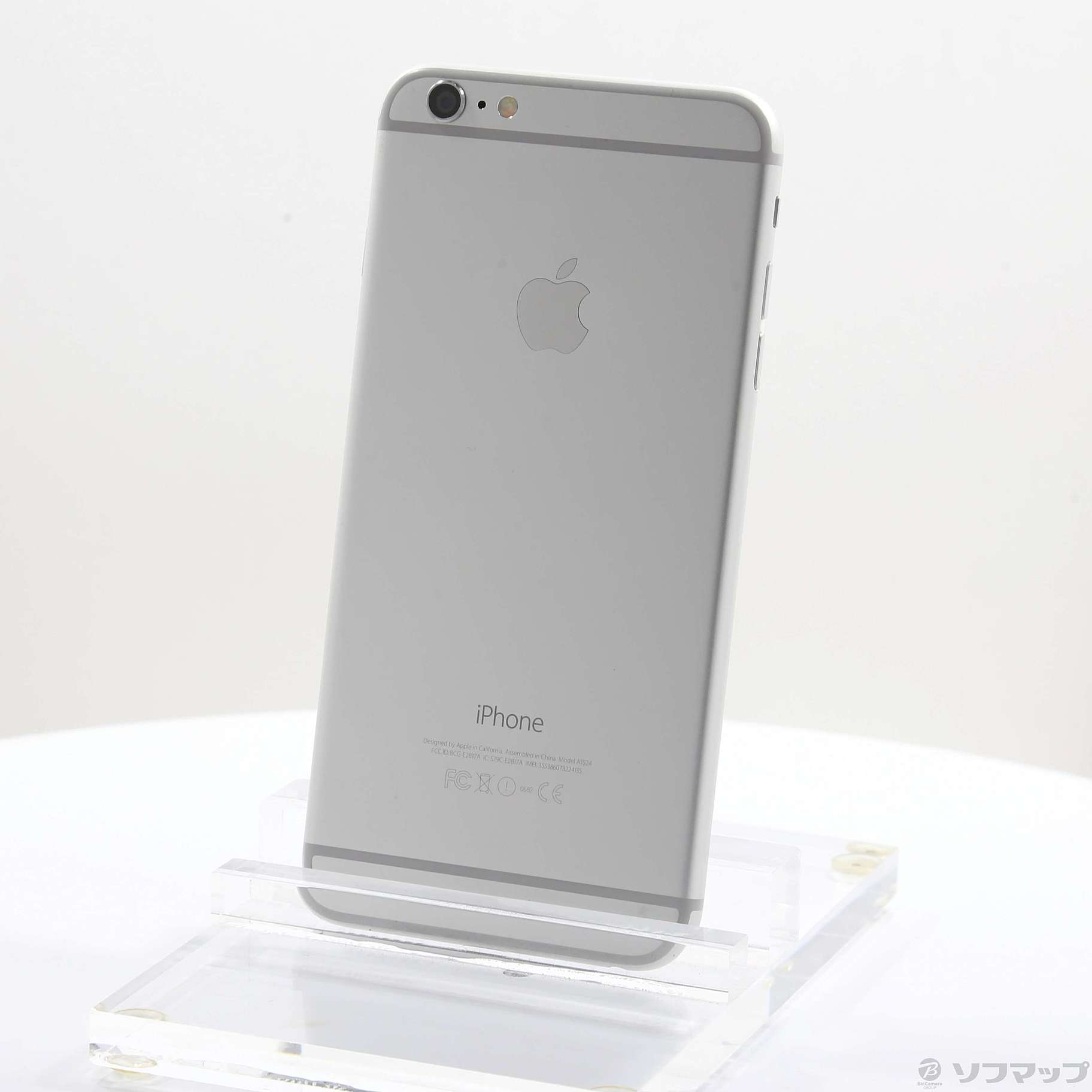 中古】iPhone6 Plus 128GB シルバー MGAE2J／A SIMフリー ...