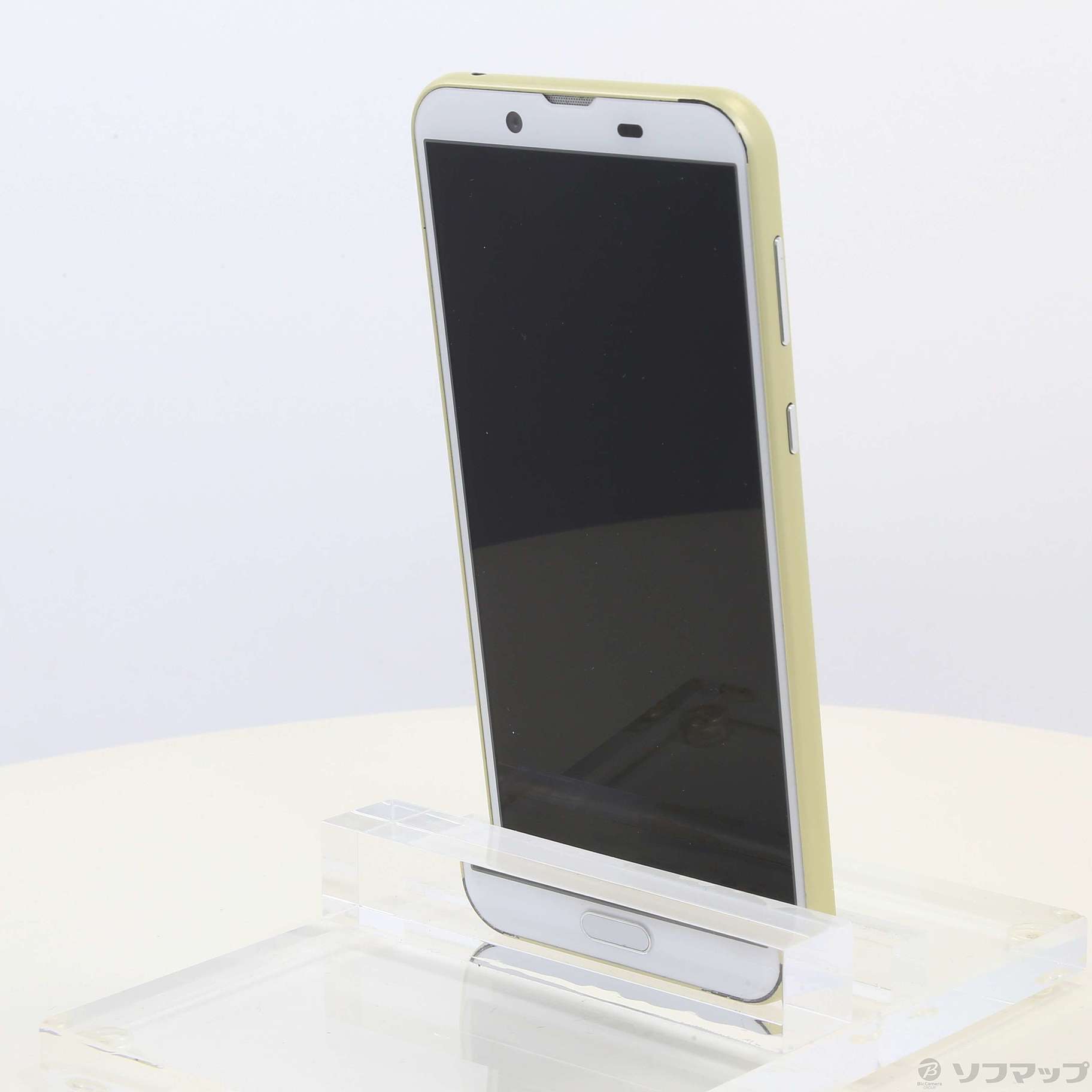 中古】AQUOS sense2 32GB アッシュイエロー SH-M08 SIMフリー