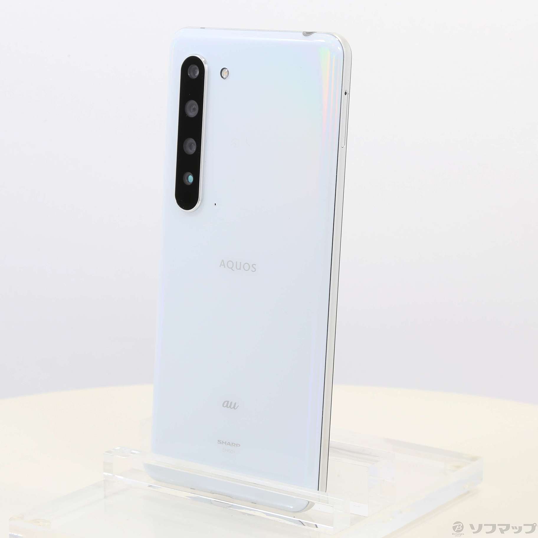 値下げ【未使用品AQUOS R5G SH51A 白 SIMフリー 本体 - スマートフォン本体