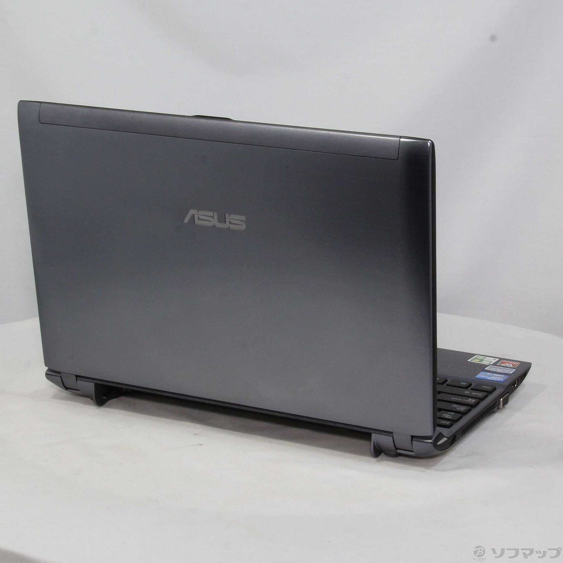 格安安心パソコン ASUS U24A U24A-PX3230H シルバーブルー