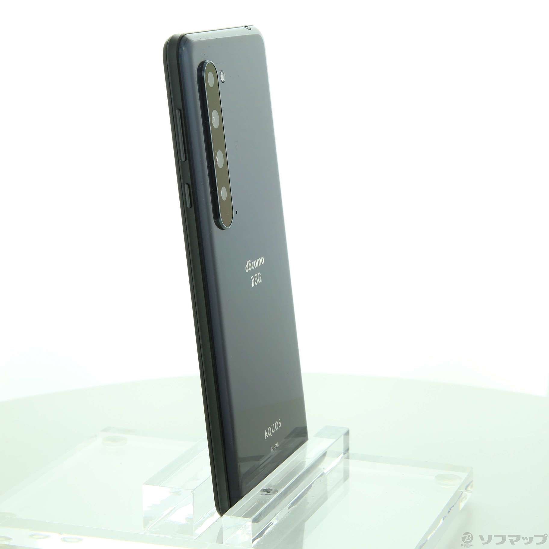 中古】AQUOS R5G 256GB ブラックレイ SH-51A docomoロック解除SIM