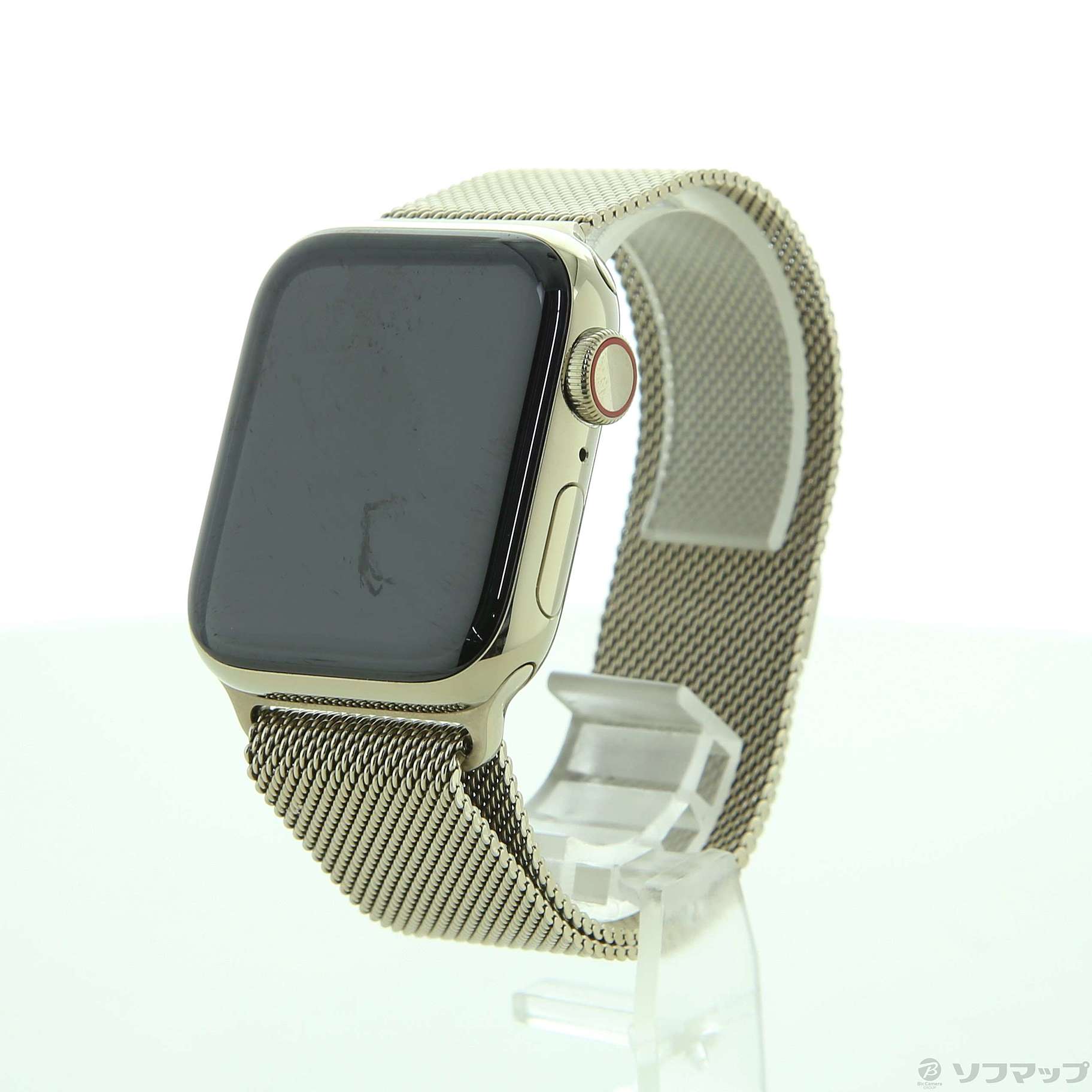 中古】〔展示品〕 Apple Watch Series 6 GPS + Cellular 40mm ゴールドステンレススチールケース ゴールドミラネーゼループ  [2133037985984] - リコレ！|ソフマップの中古通販サイト