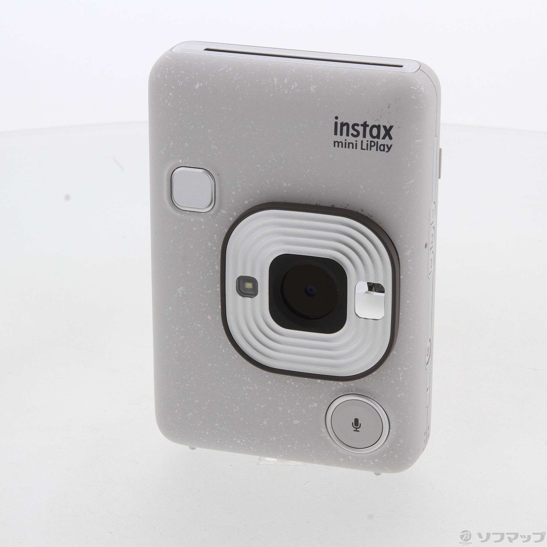 中古】instax mini LiPlay チェキ ストーンホワイト [2133037992791