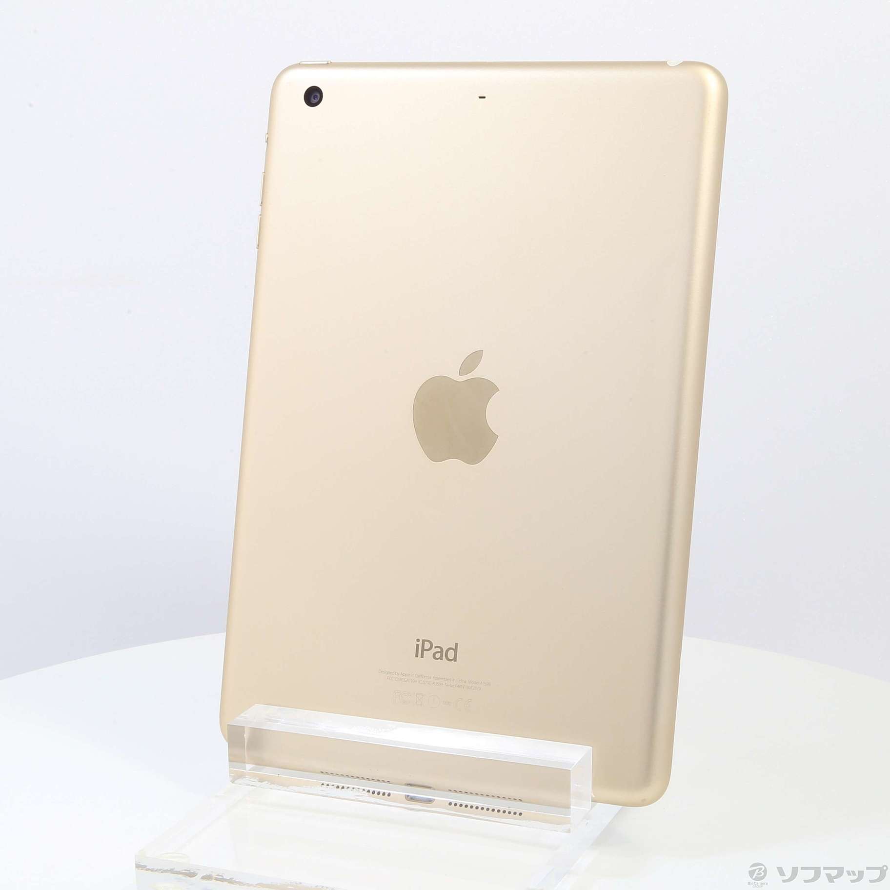 中古】iPad mini 3 128GB ゴールド MGYK2J／A Wi-Fi [2133037993781