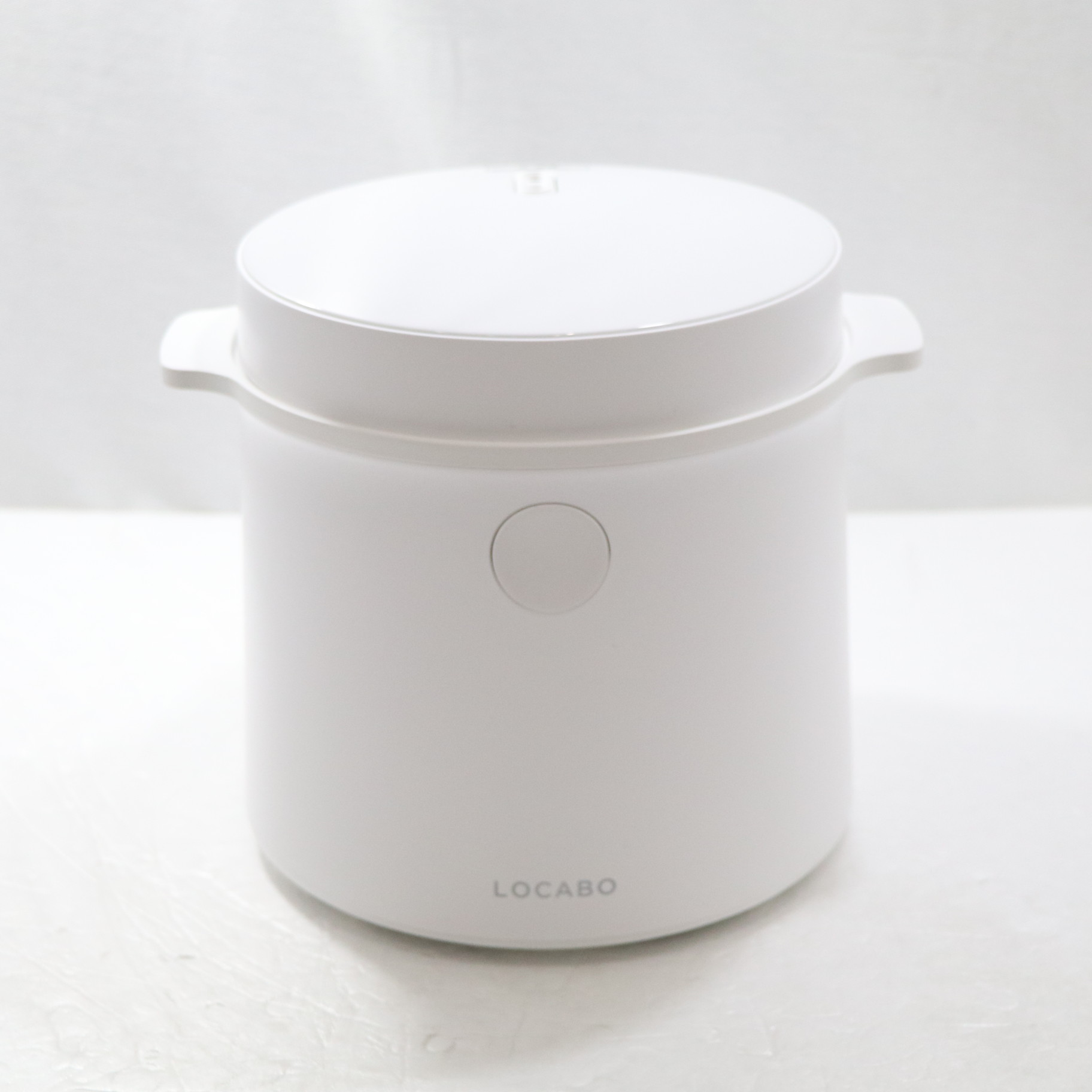 LOCABO 糖質カット炊飯器 ホワイト JM-C20E-W