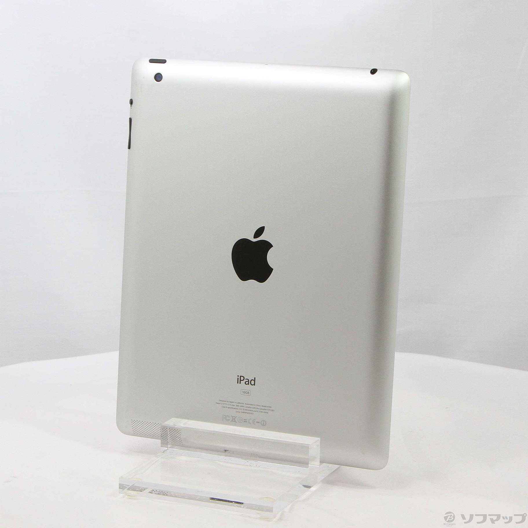 中古】iPad 第3世代 16GB ホワイト MD328J／A Wi-Fi [2133038003663