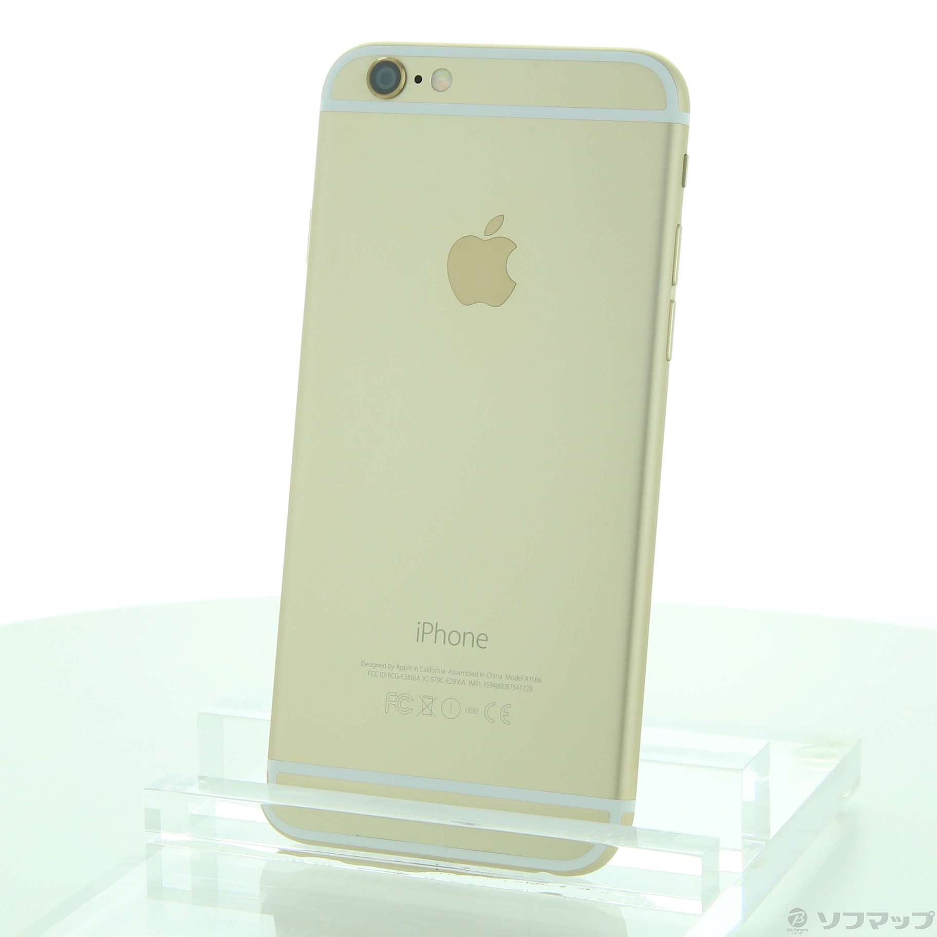 iPhone 6 64GB バッテリー86％ A1586 - スマートフォン本体