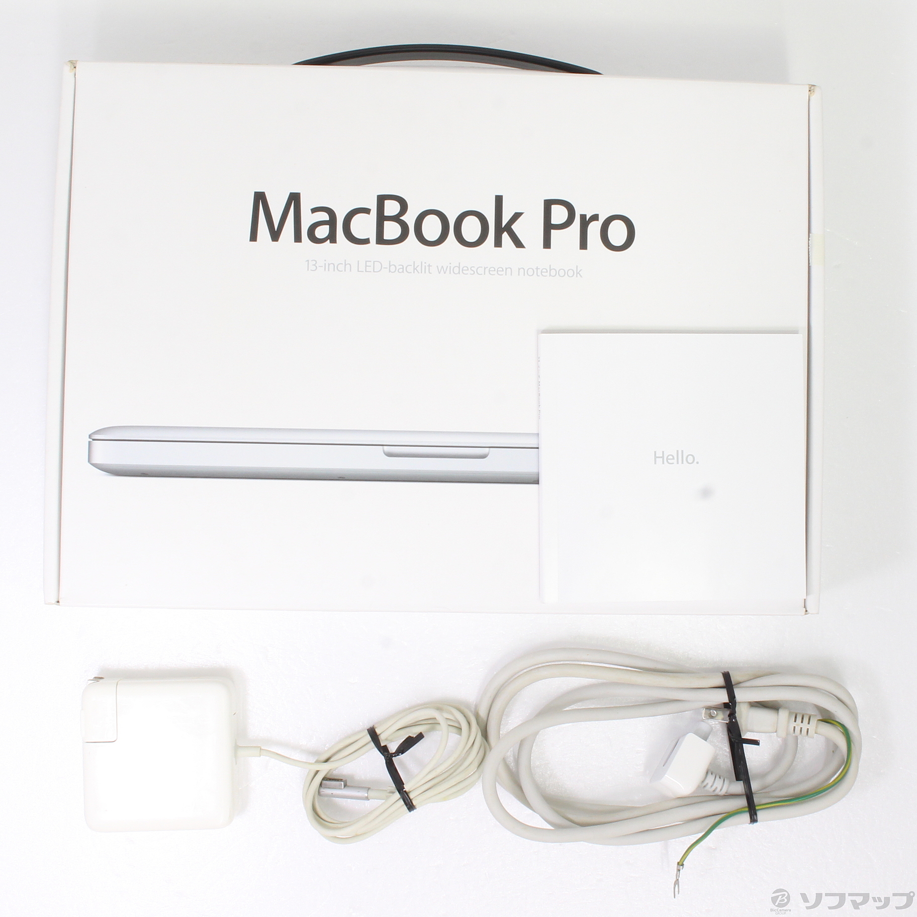 【中古】MacBook Pro 13.3-inch Late 2011 MD313J／A Core_i5 2.4GHz 4GB