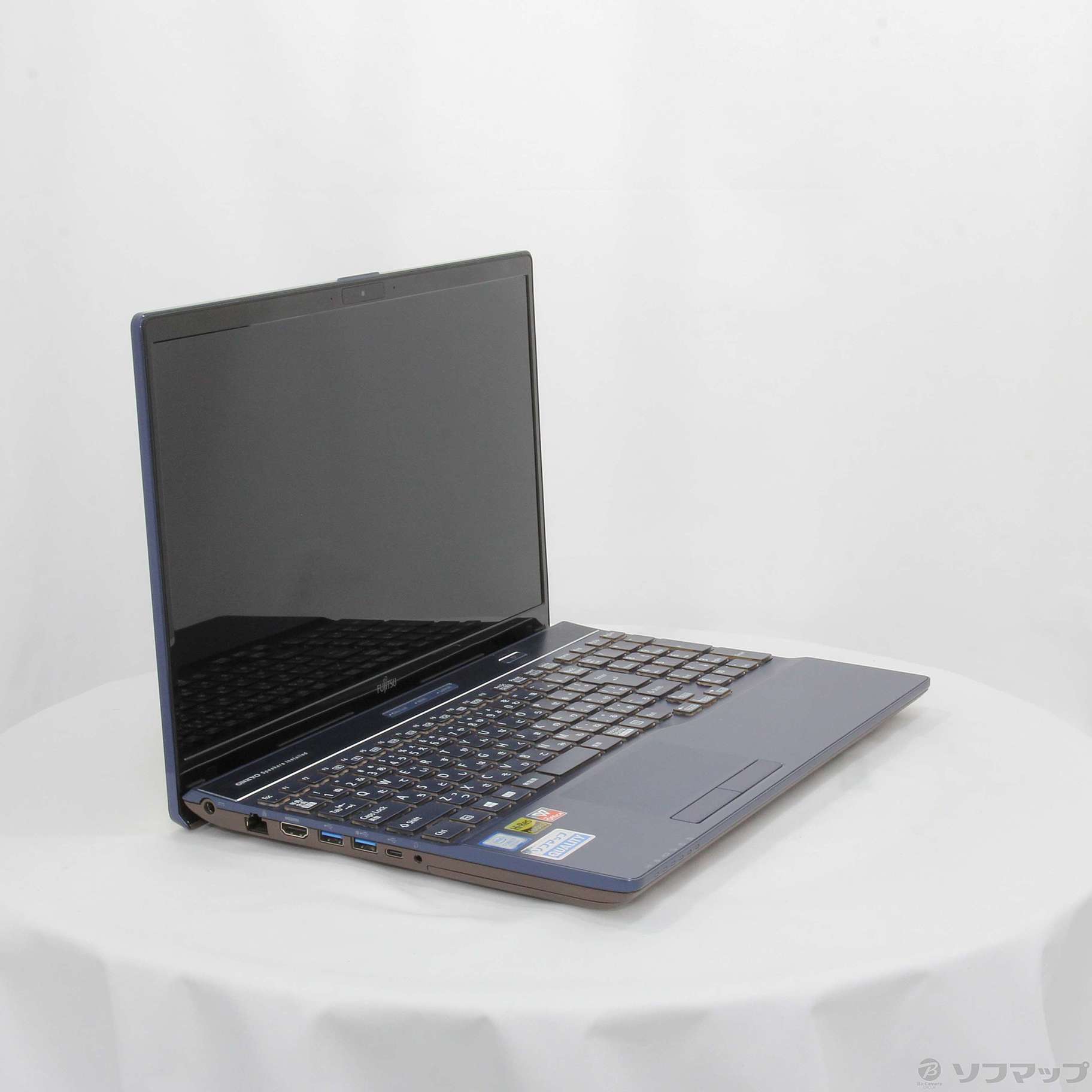 中古】セール対象品 LIFEBOOK AH77／C2 FMVA77C2LG メタリックブルー 