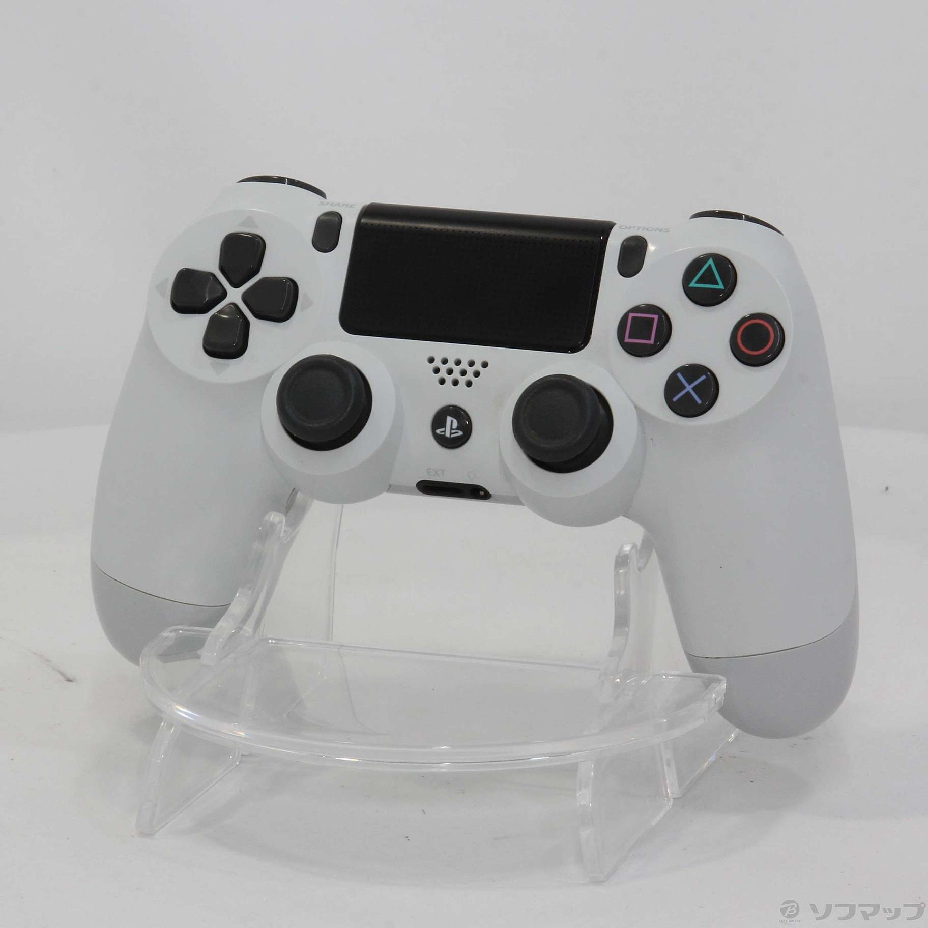 中古】ワイヤレスコントローラー (DUALSHOCK 4) グレイシャー