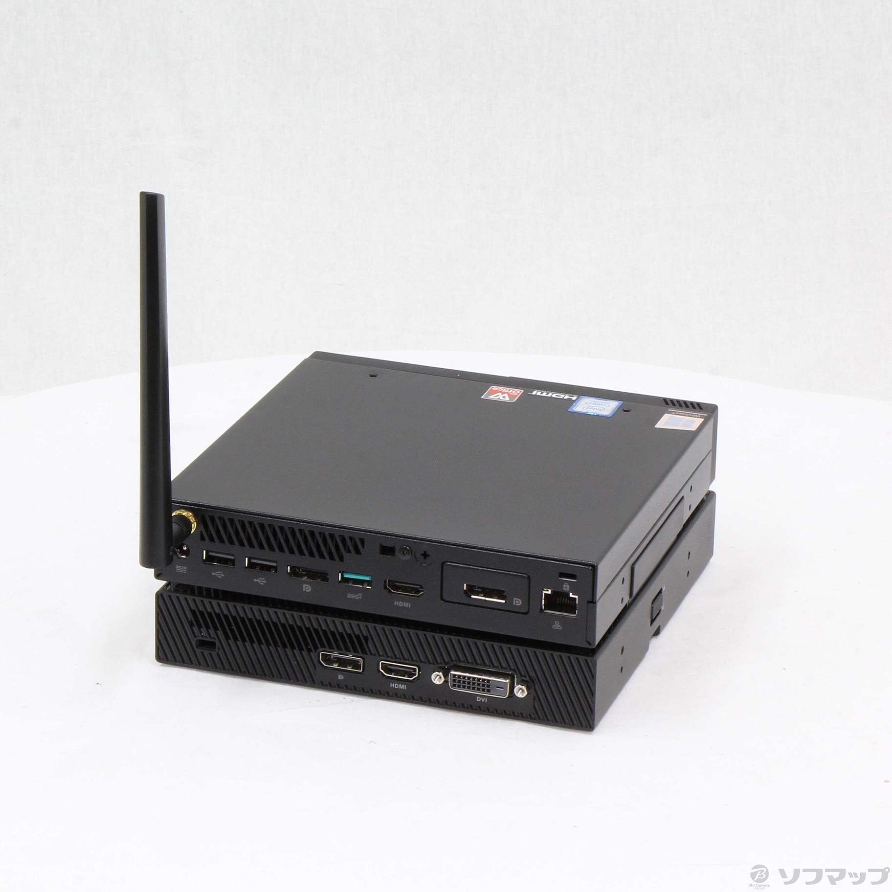 【中古】Mini PC PB60G PB60G-B7234ZD ブラック 〔Windows 10