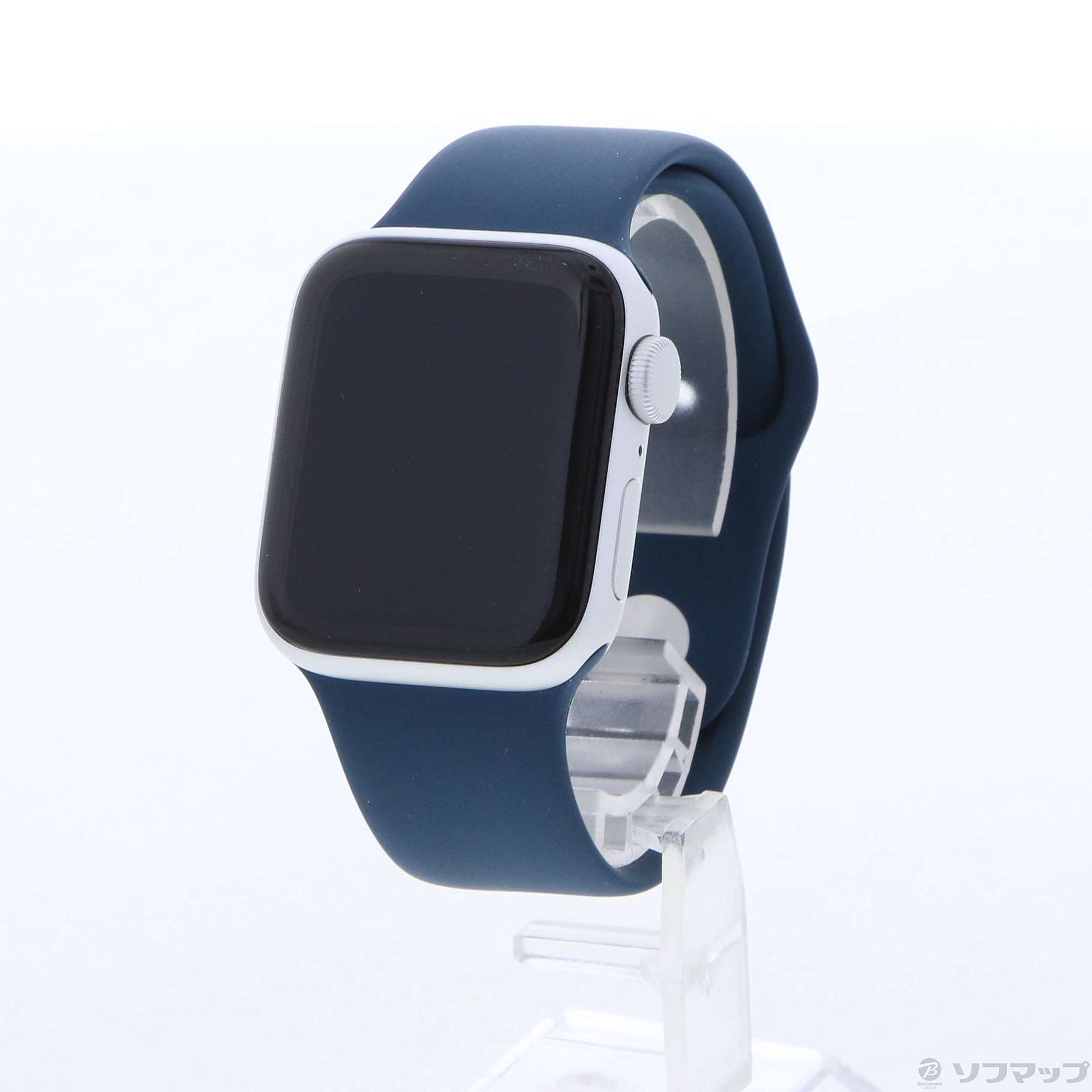 中古】Apple Watch SE GPS 40mm シルバーアルミニウムケース アビス 