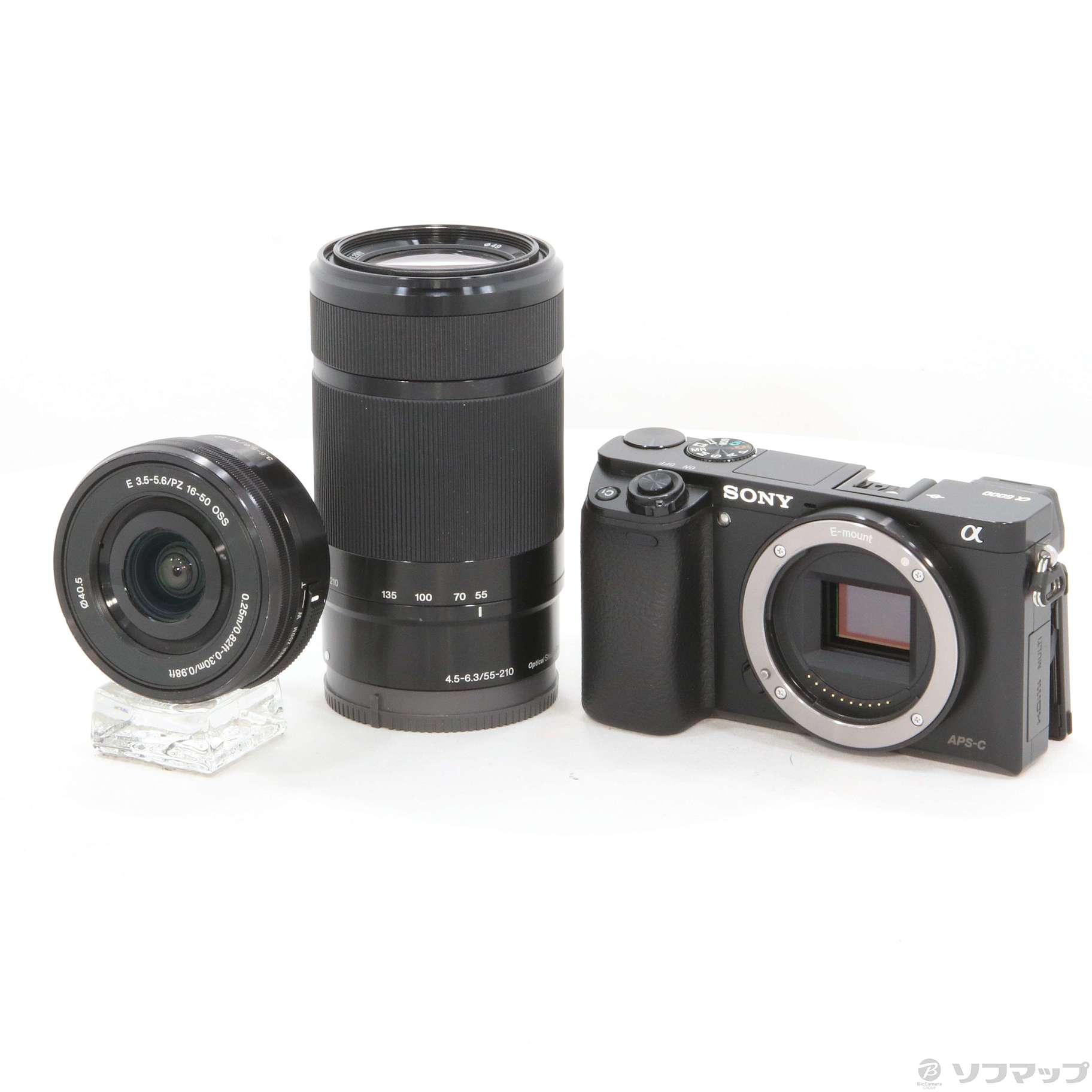 中古】α6000 ILCE-6000Y ブラック ダブルズームレンズキット ◇02/19(土)値下げ！ [2133038035152] -  リコレ！|ビックカメラグループ ソフマップの中古通販サイト