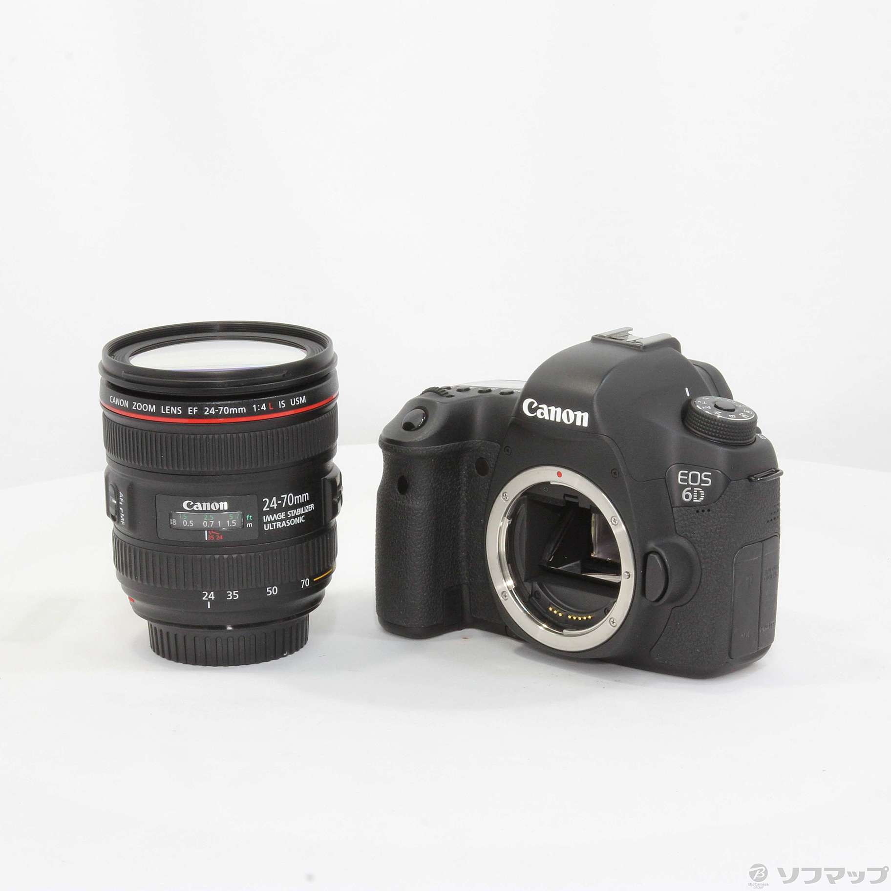 中古】EOS 6D EF24-70L F4L IS USM レンズキット (2020万画素／SDXC