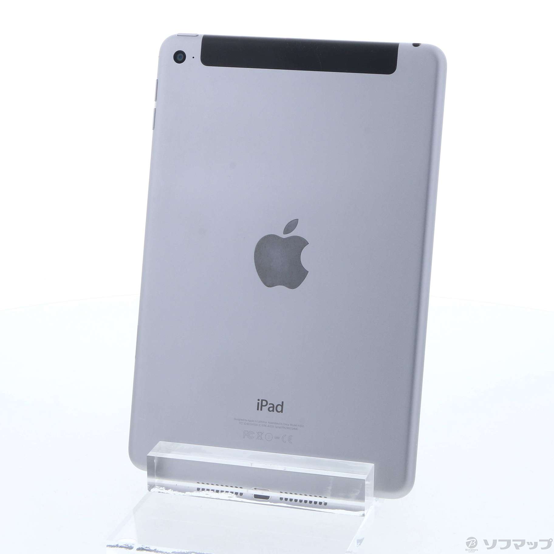 中古】iPad mini 4 16GB スペースグレイ NK6Y2J／A SIMフリー