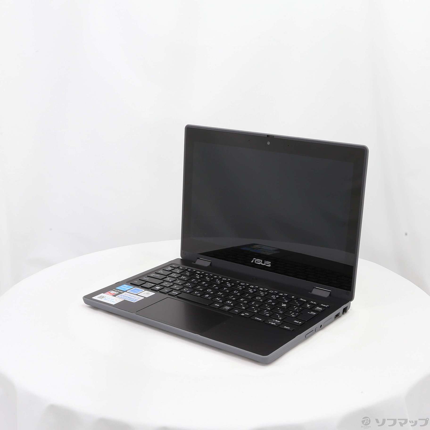 中古】ASUS B1100FKA B1100FKA-BP0482RA ダークグレー 〔Windows 10 