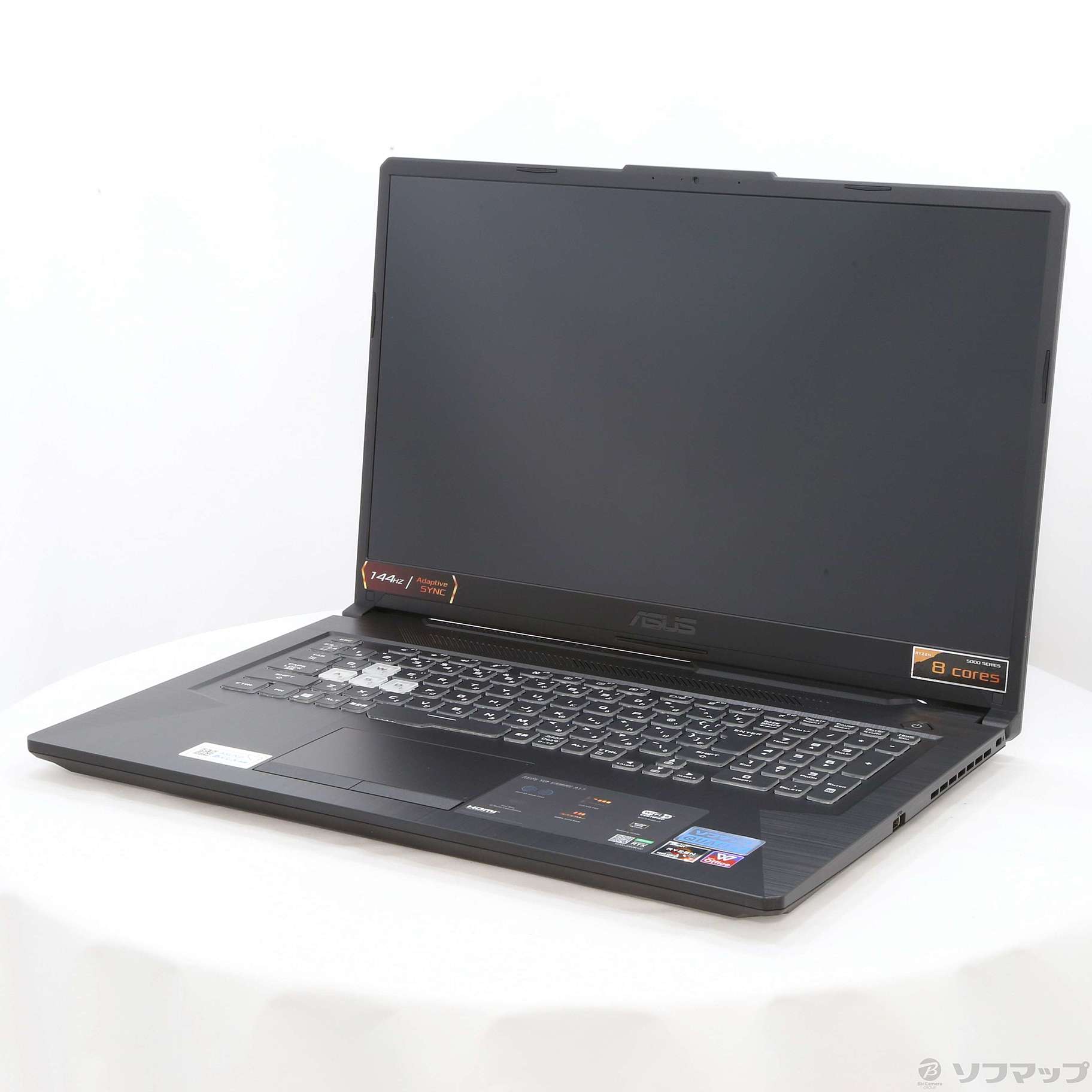 中古】ASUS TUF Gaming A17 FA706QM FA706QM-R7R3060G エクリプス 