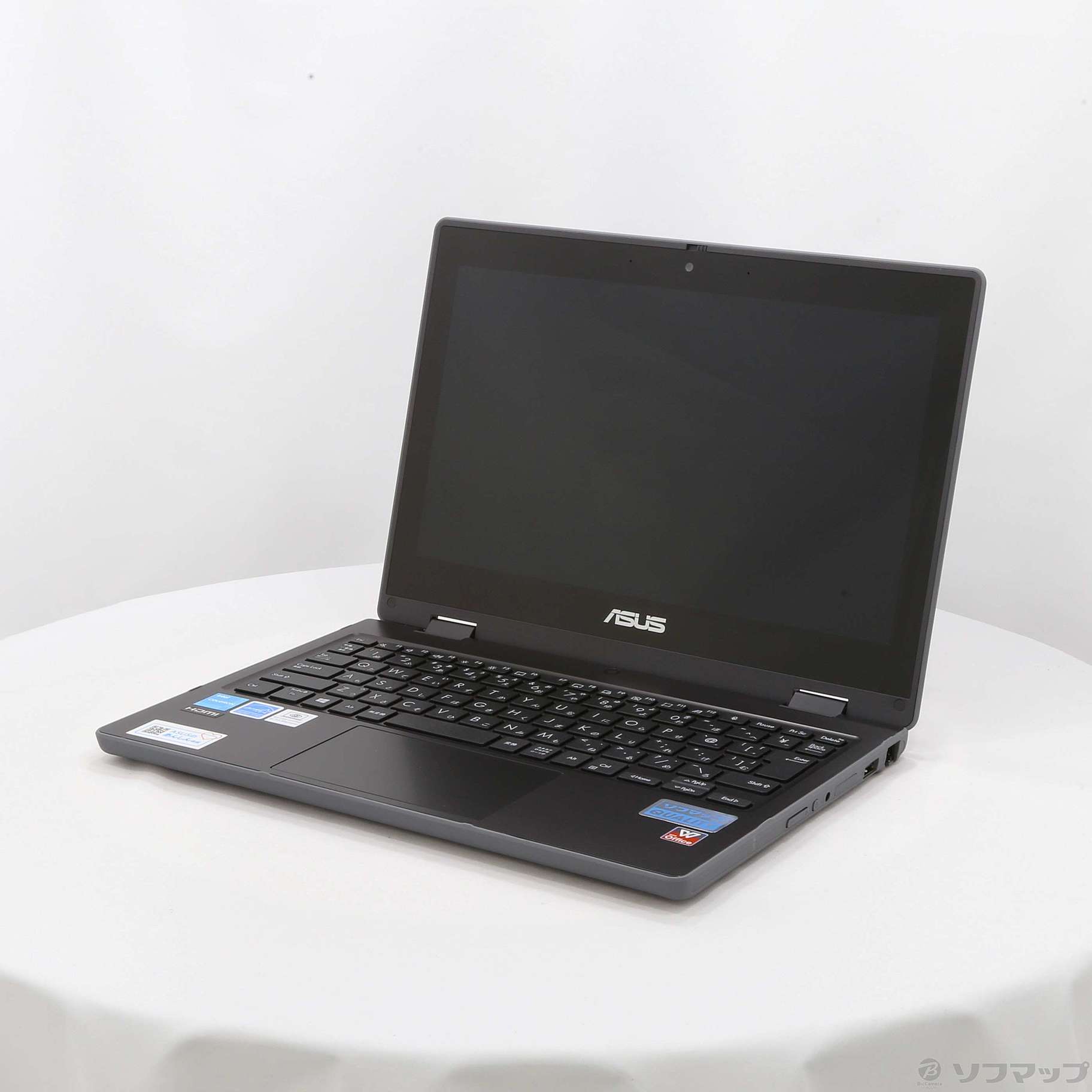 中古】ASUS B1100FKA B1100FKA-BP0482RA ダークグレー 〔Windows 10